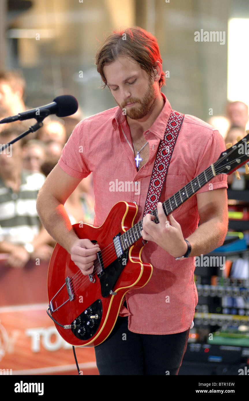 NBC Today Show Concert with Kings of Leon Stock Photo