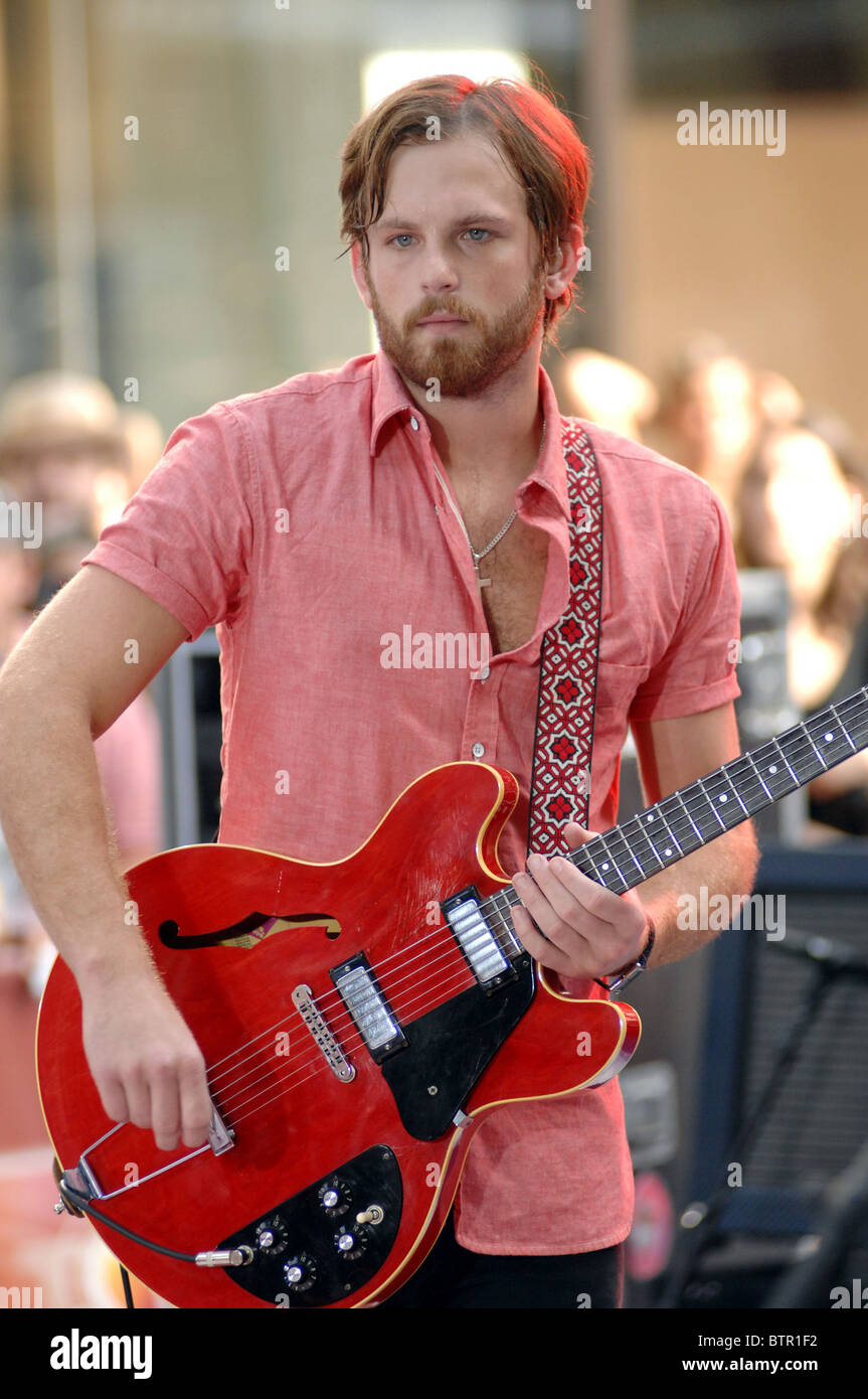 NBC Today Show Concert with Kings of Leon Stock Photo