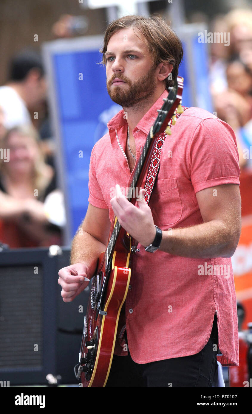 Kings of Leon in Concert on NBC Today Show Stock Photo