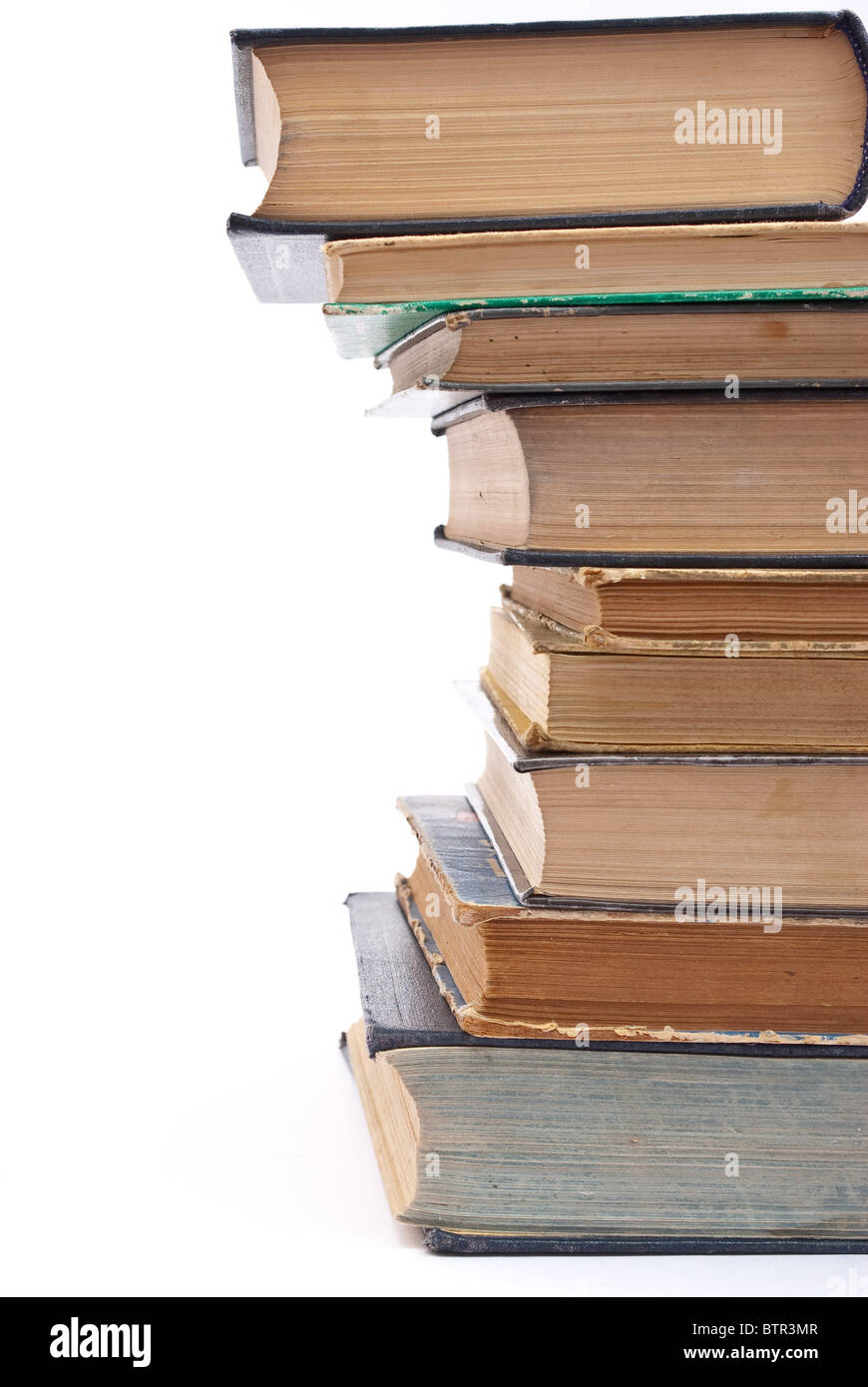 Pile of old books Stock Photo - Alamy