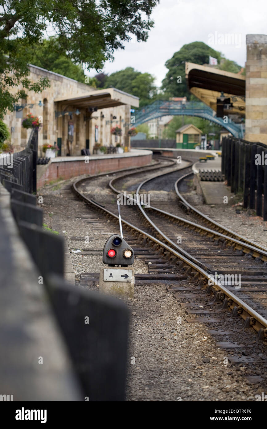 Pickering Train Station North Yorkshire Moors England UK Stock Photo