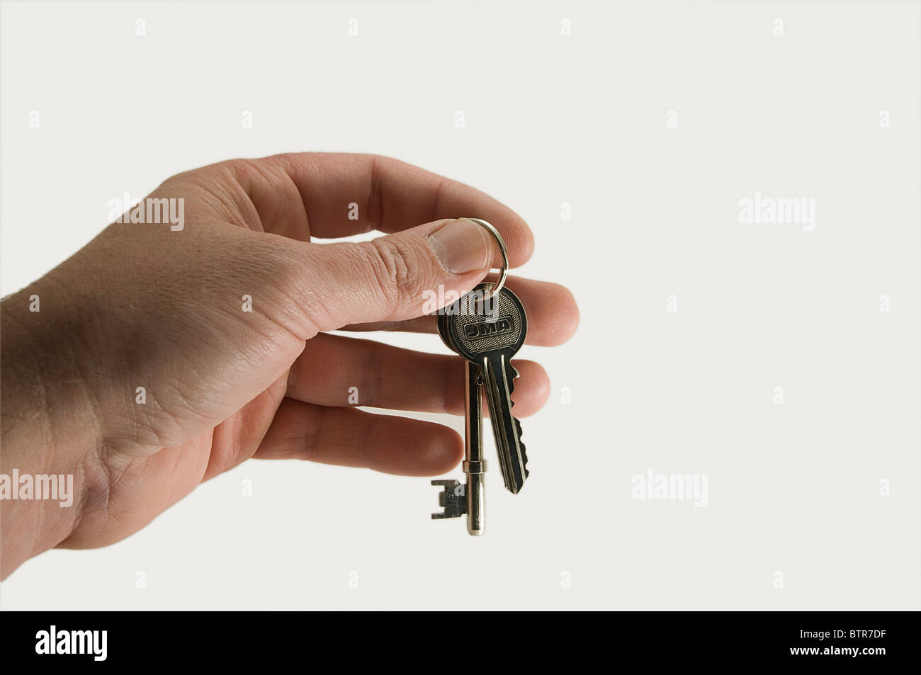 handing over keys Stock Photo Alamy