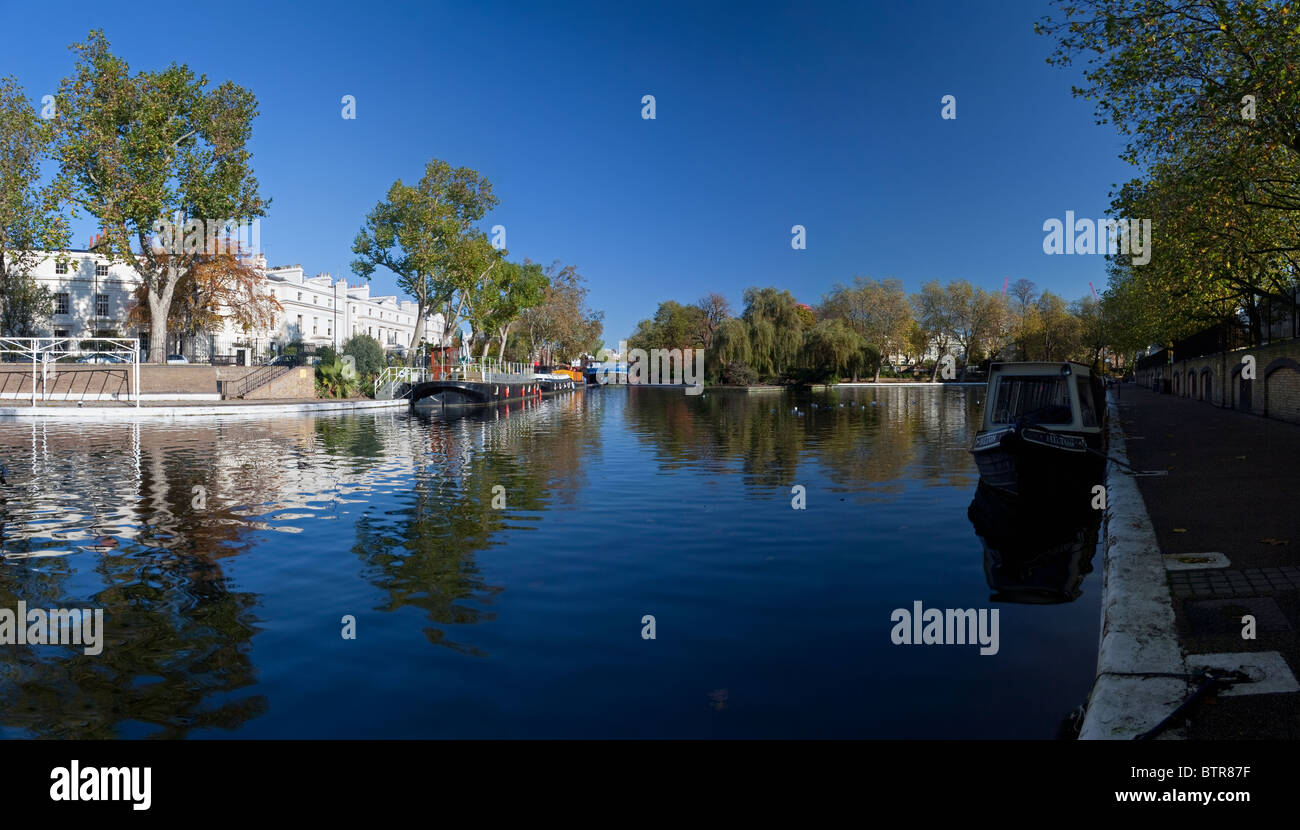 'Little Venice', Paddington, London, England, United Kingdom Stock