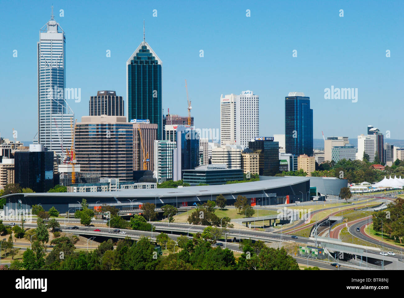 Australia, Perth, Kings Park, Cityscape Stock Photo