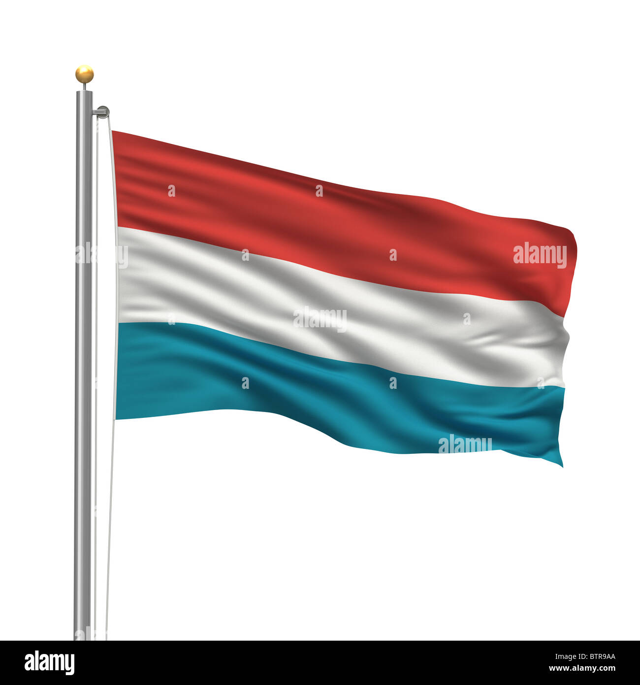 Flag of Luxembourg Stock Photo Alamy