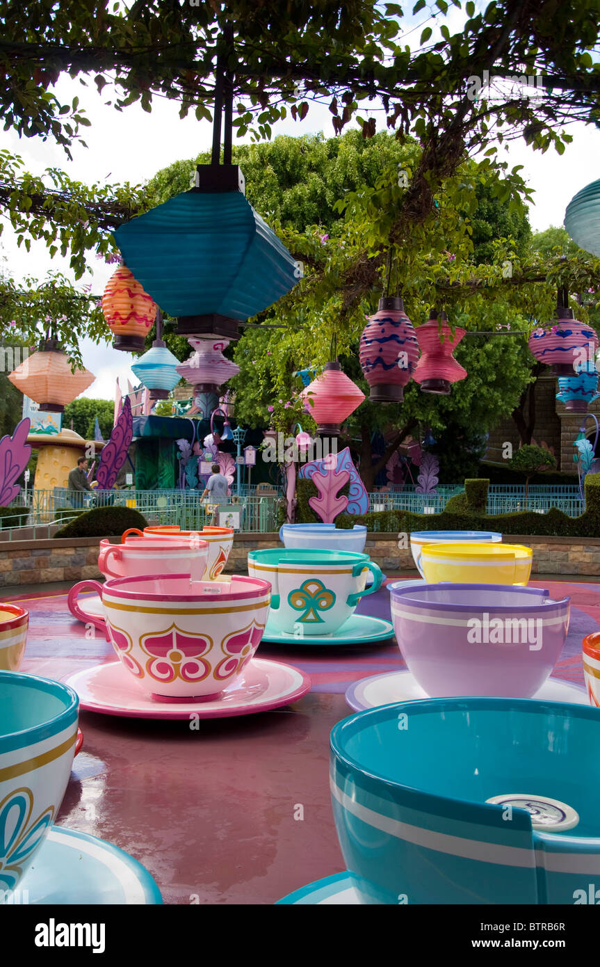 Tea Cups Ride Disneyland