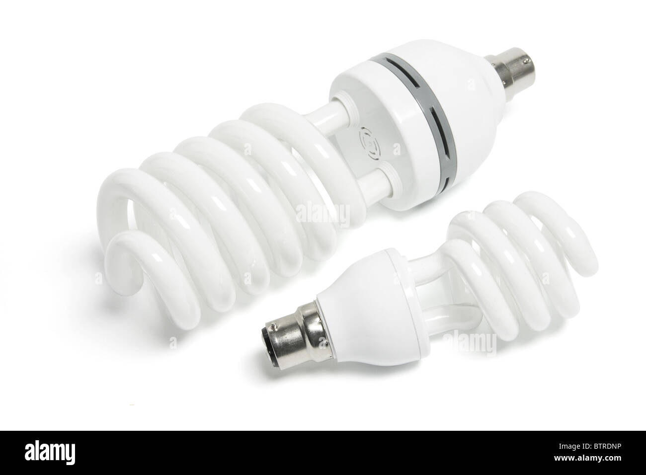 Compact Fluorescent Lightbulbs Stock Photo Alamy