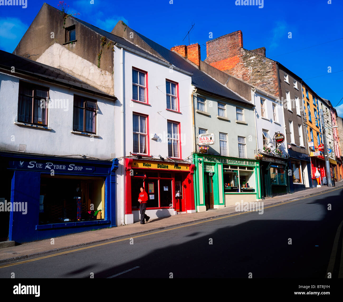 New Ross, Co Wexford, Ireland; Town Street Stock Photo Alamy