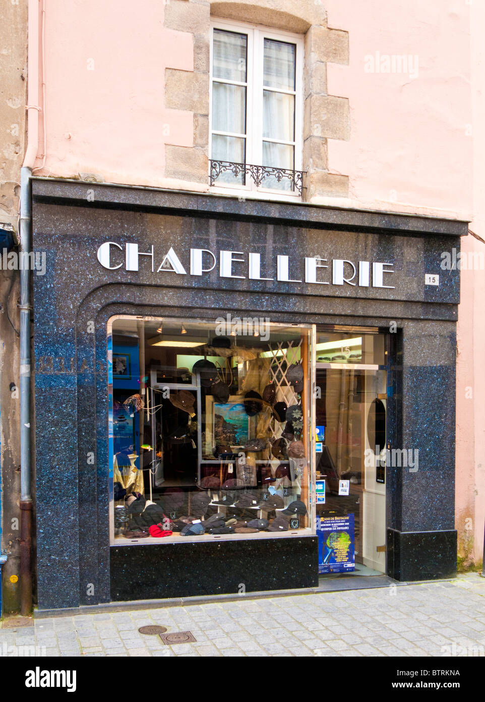 Chapellerie Hat shop France Europe Stock Photo - Alamy
