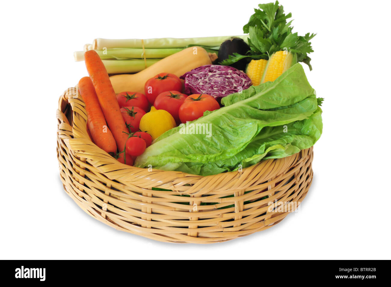 Green Vegetables Growing Illustration Cut Out Stock Images & Pictures