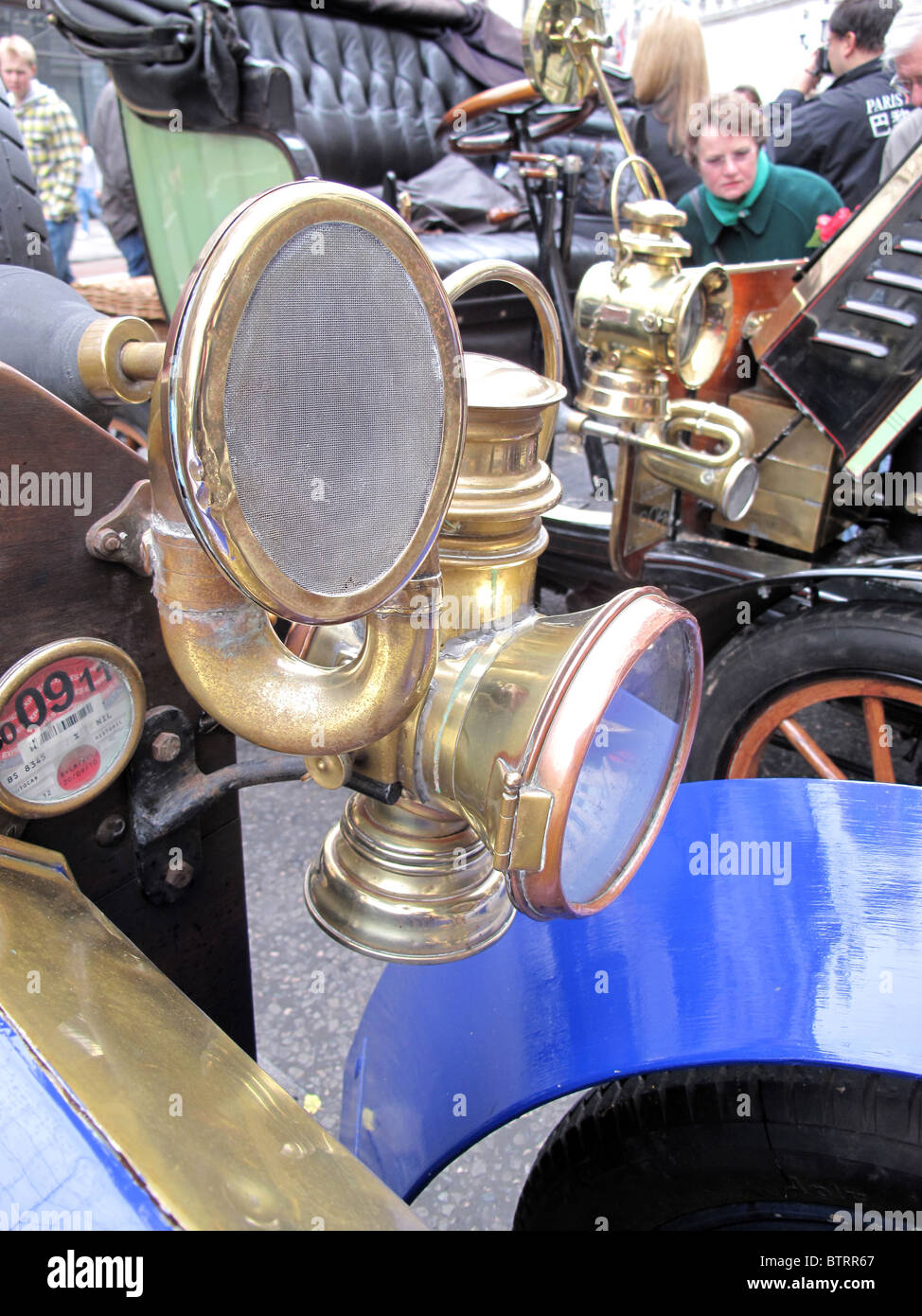 London to Brighton classic car race Regent street London Stock Photo