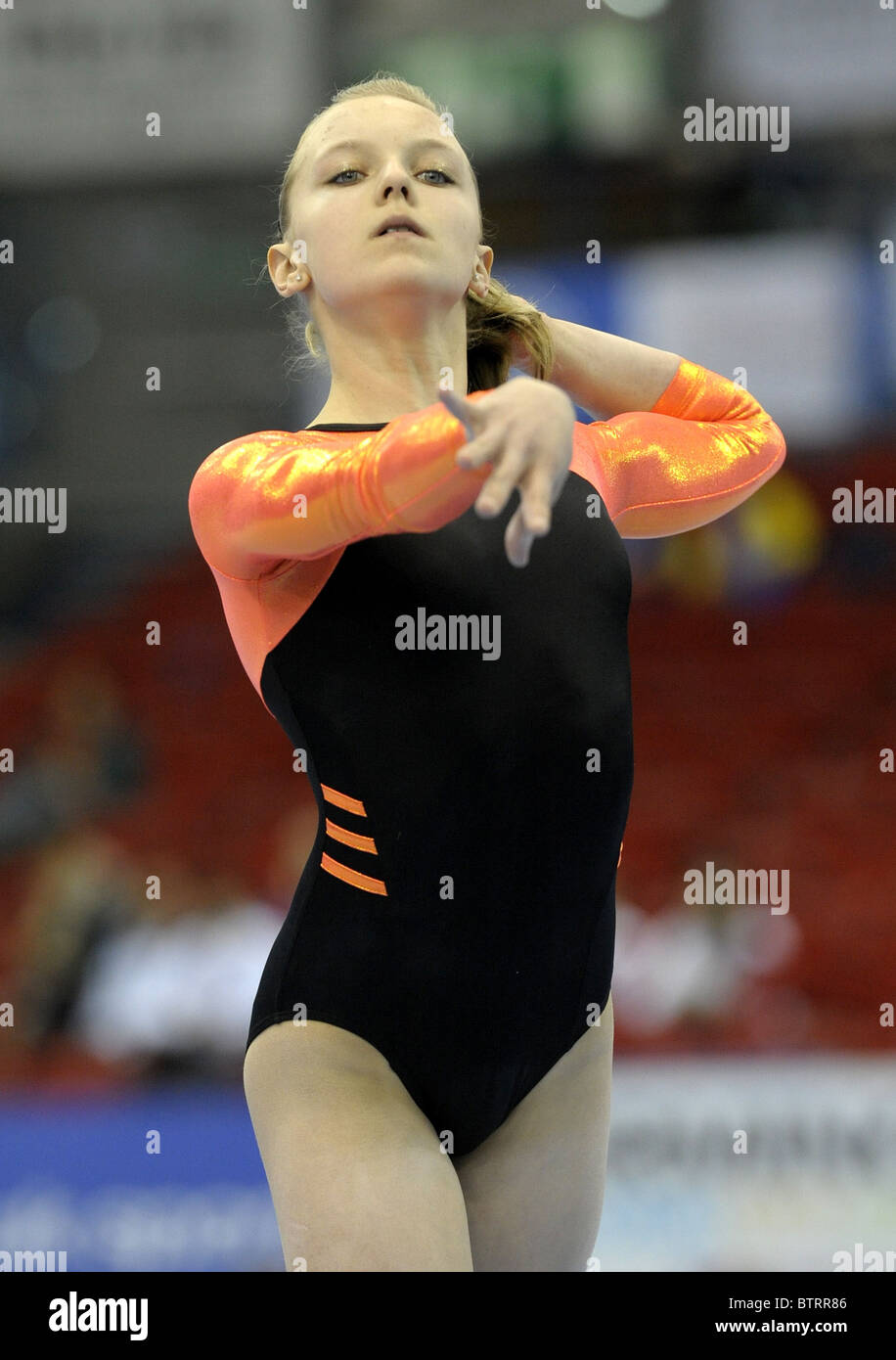 28.4.10 European Gymnastics Championships .Junior Qualifications and