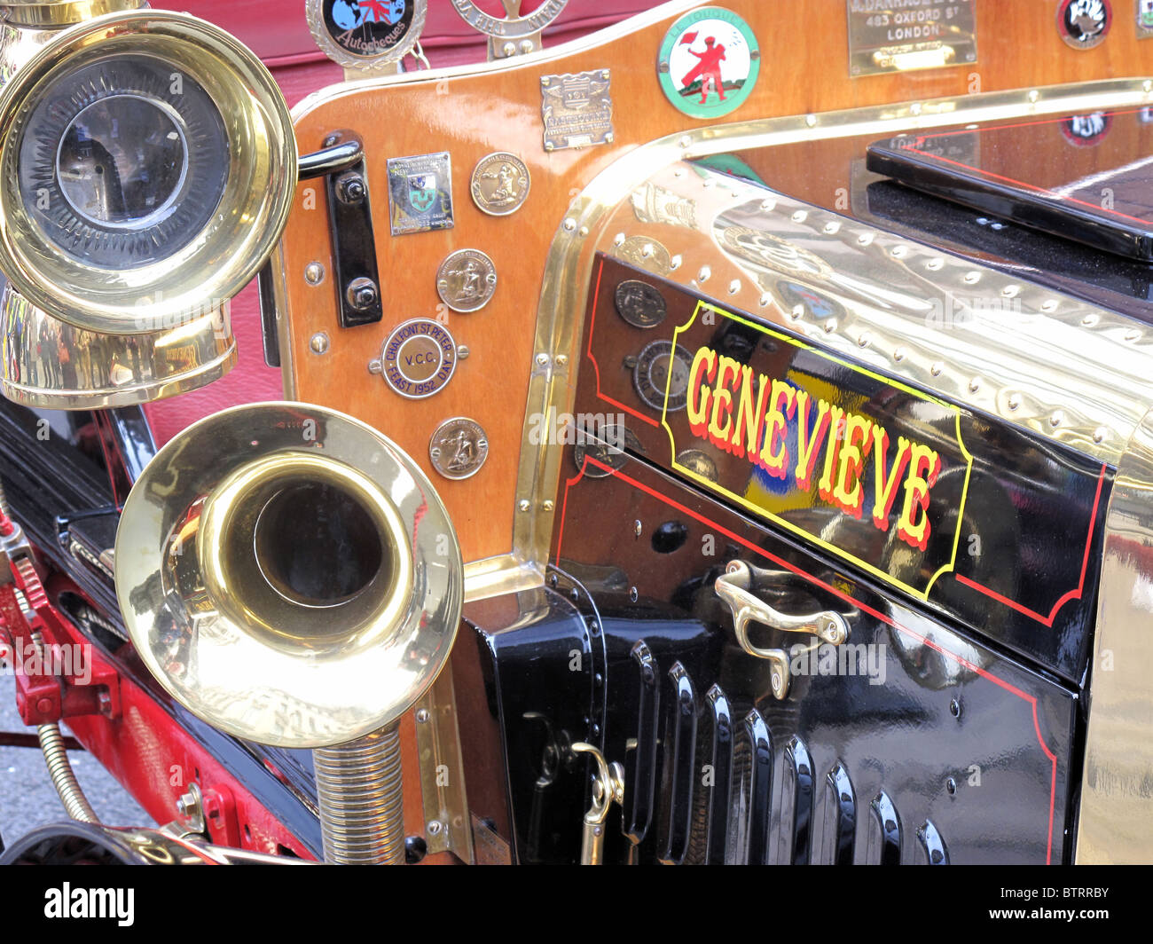 London to Brighton classic car race Regent street London Stock Photo