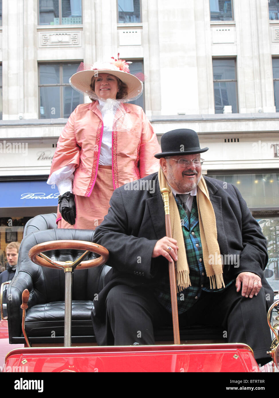 London to Brighton classic car race Regent street London Stock Photo