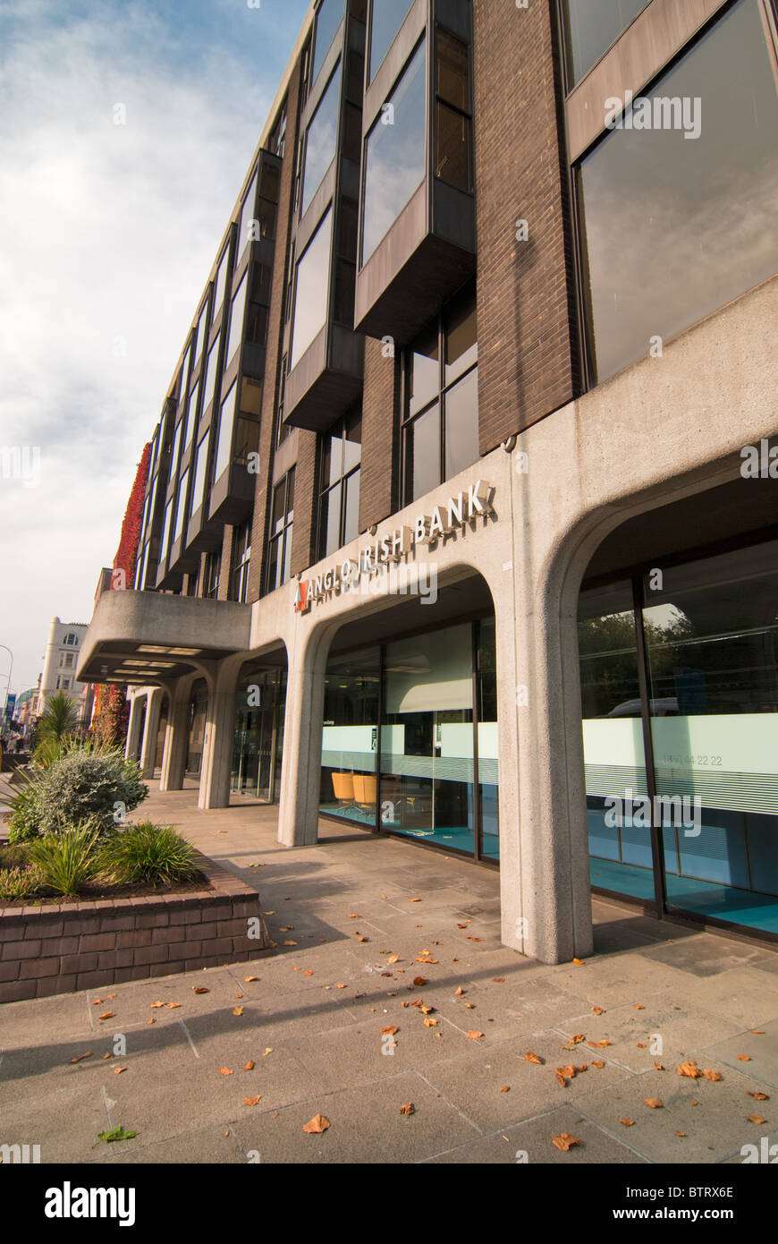 Anglo Irish Bank at the heart of the Irish financial crisis. Dublin