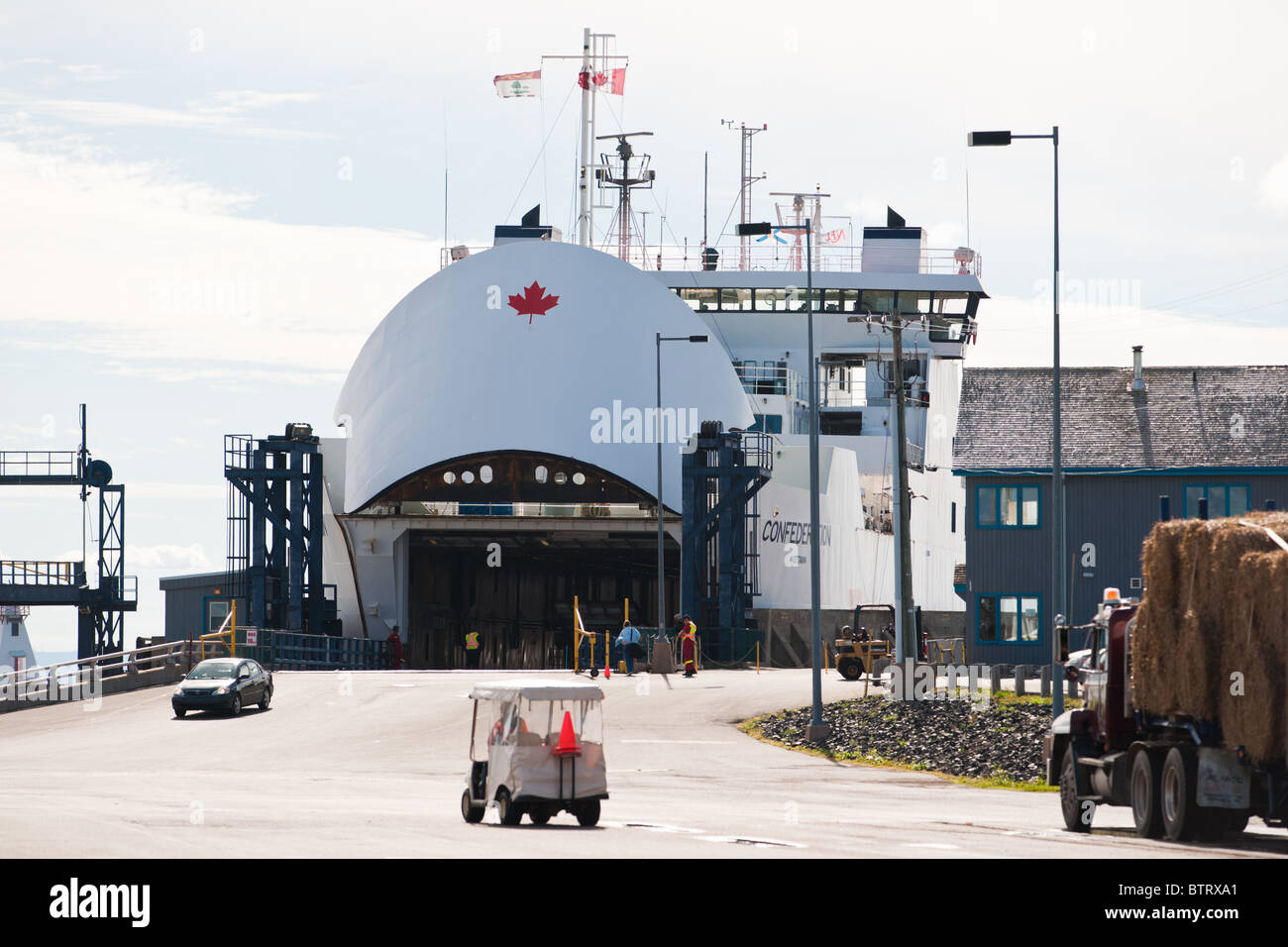 The NFL ferry Confederation operates between Wood Island and Caribou