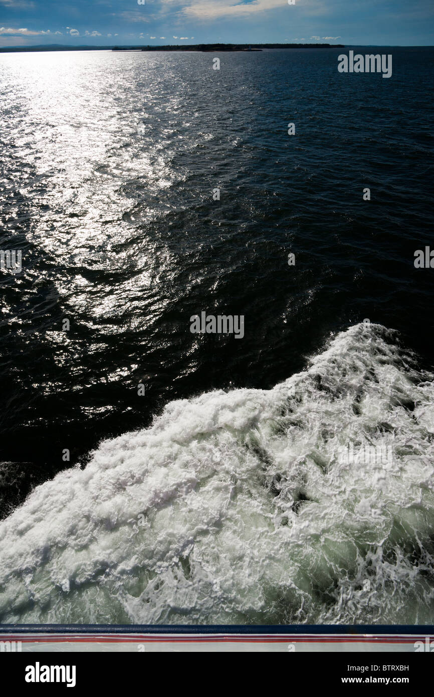 The NFL ferry Confederation operates between Wood Island and Caribou