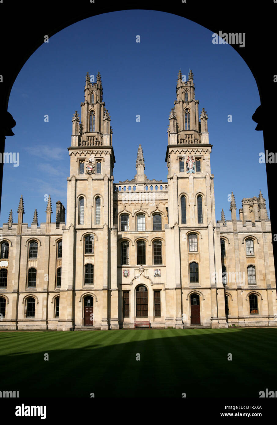 All Souls College, Oxford University Stock Photo