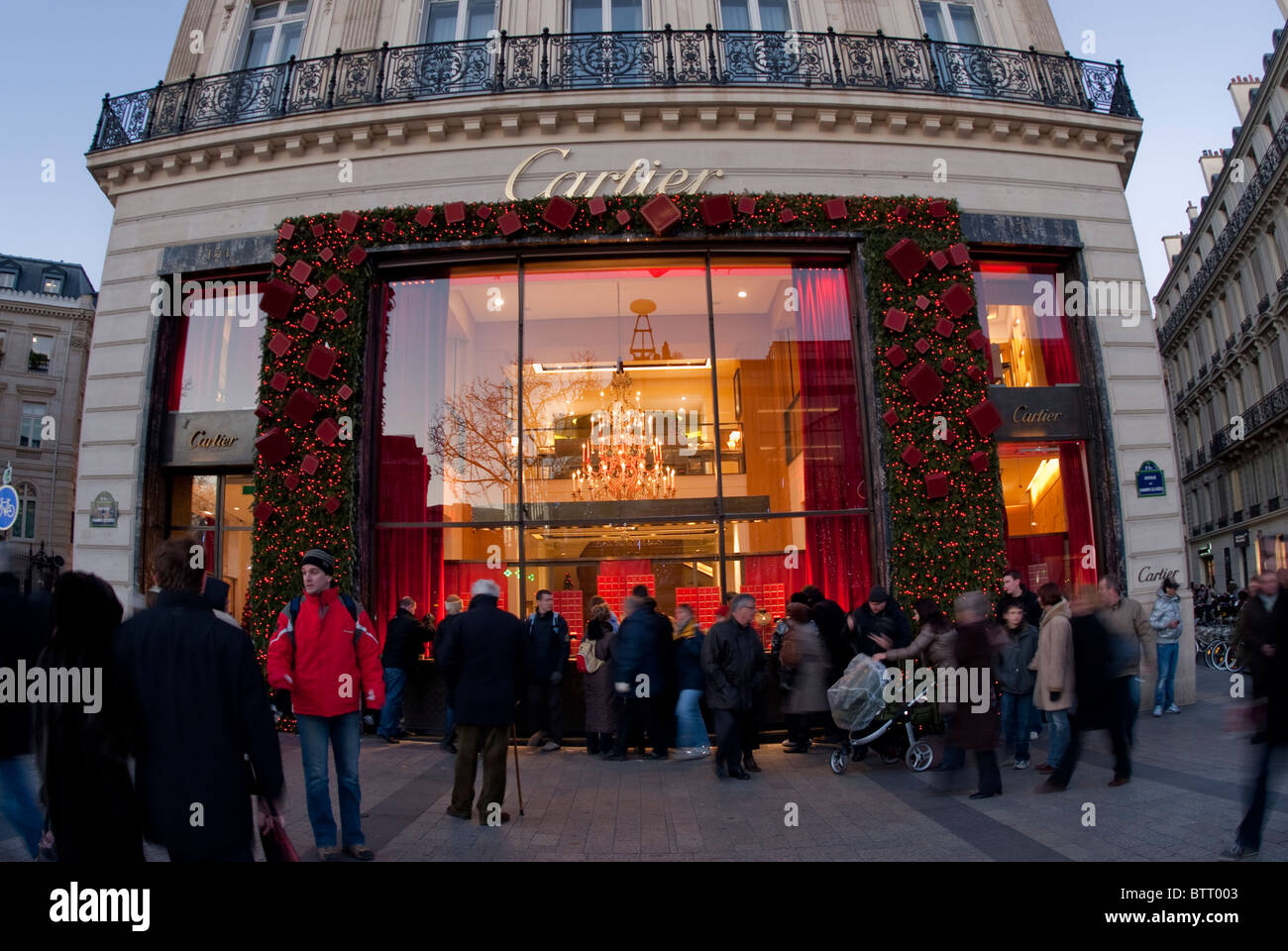 Paris, France, Cartier Jewelry Store 