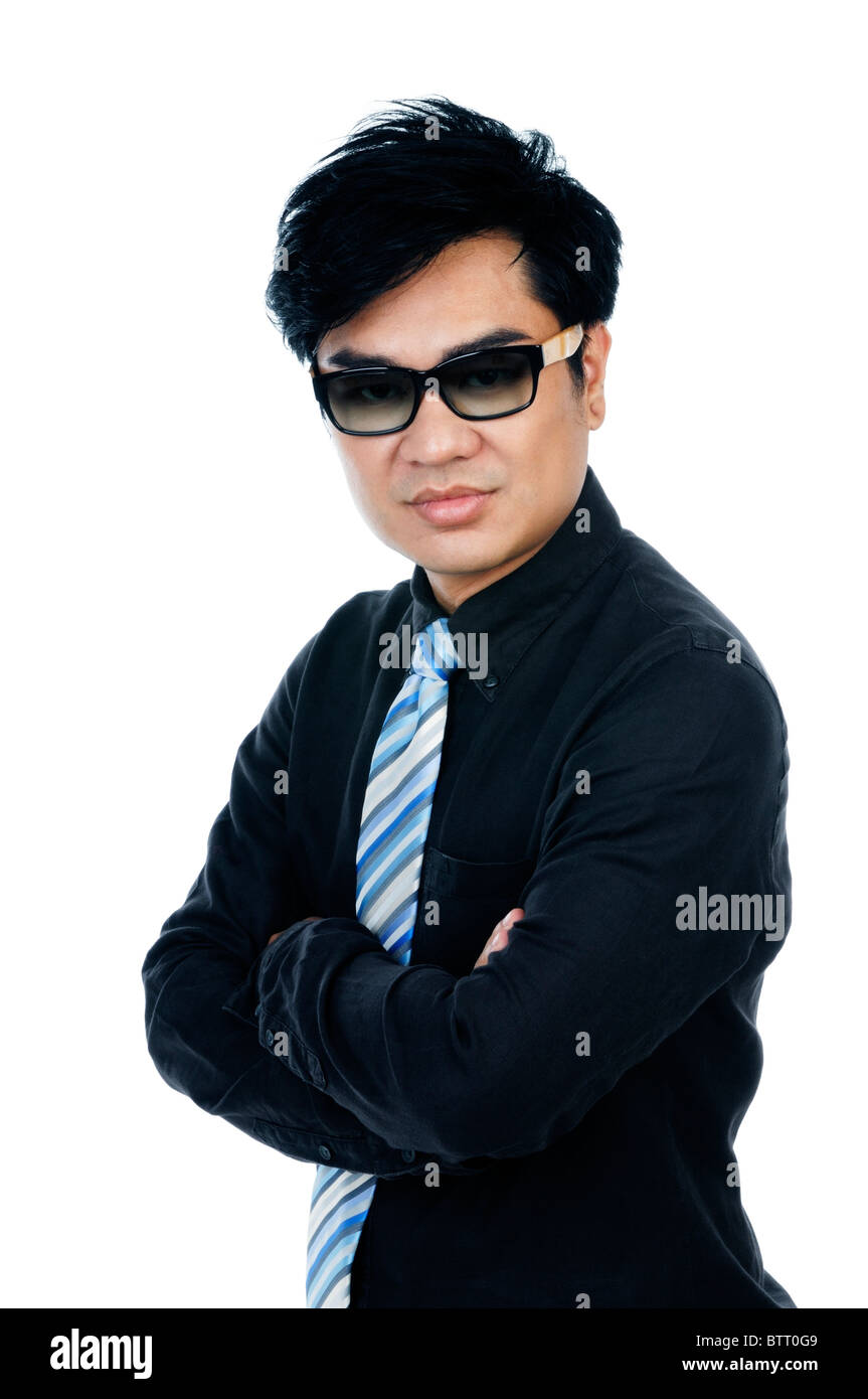 Confident handsome hi-res stock photography and images - Alamy