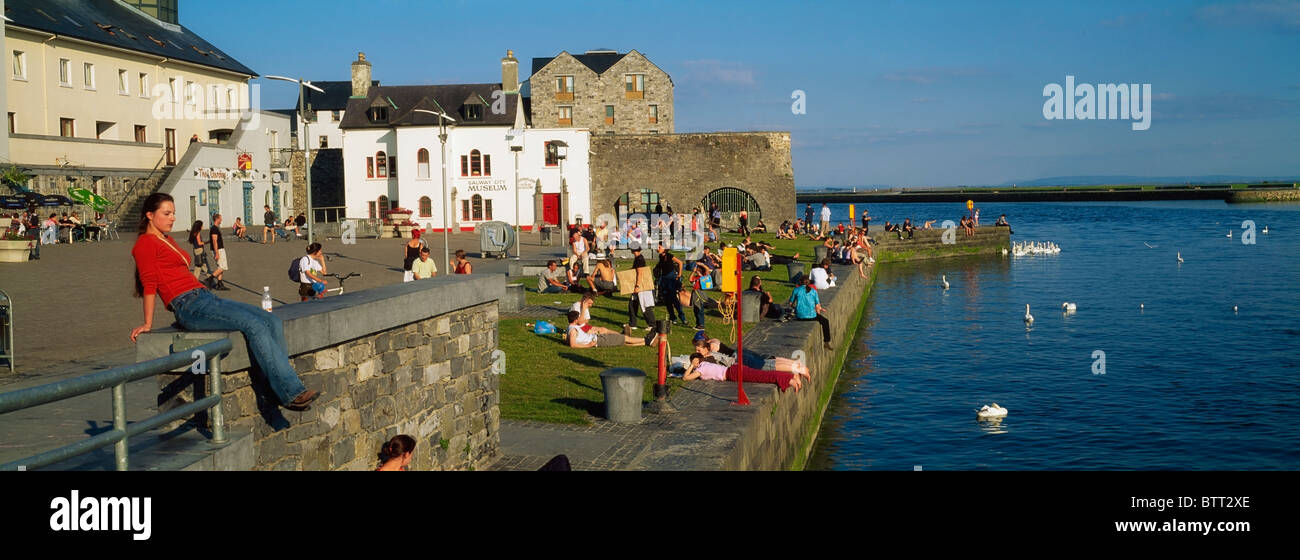 Spanish Arch, Galway, Co Galway, Ireland Stock Photo Alamy