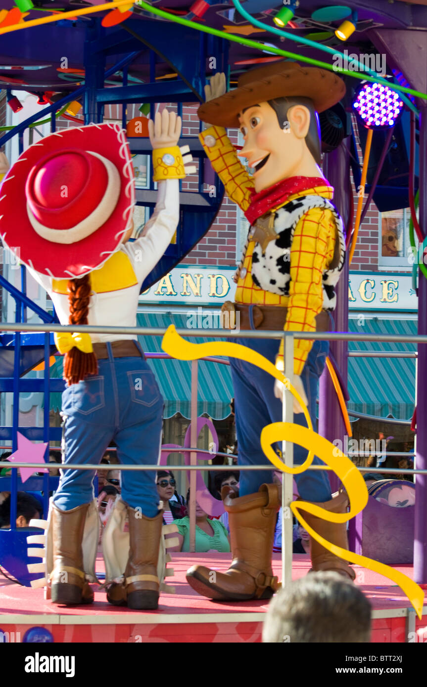 Woody the Cowboy on a Parade in Disneyland Editorial Stock Image - Image of  children, disneyland: 36236259