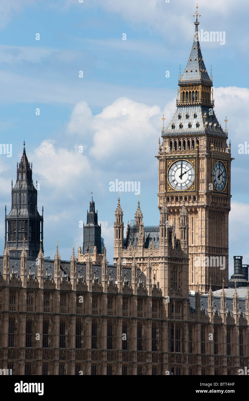 The houses of parliament, London, UK Stock Photo