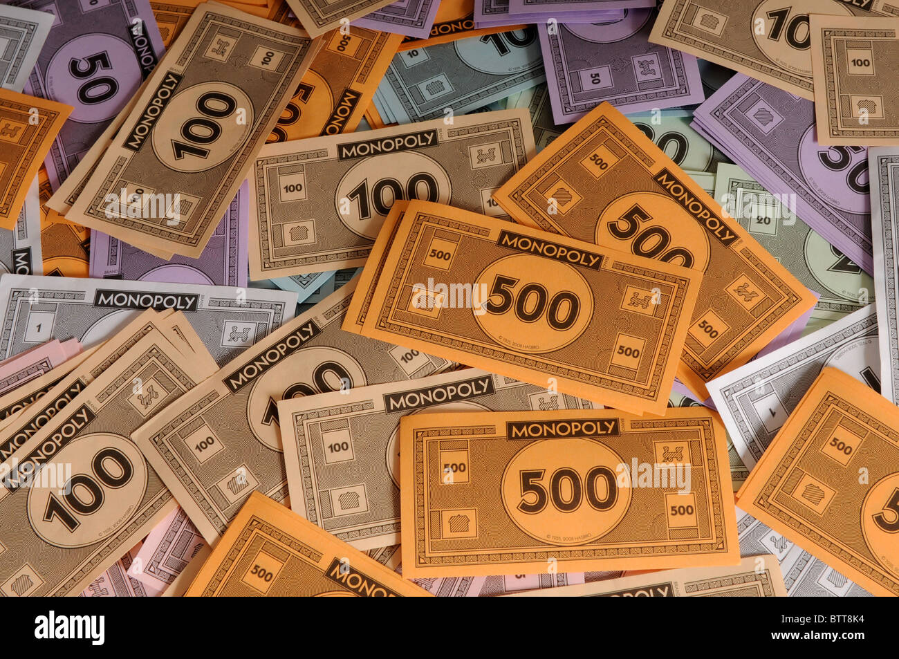 Monopoly Money Stock Photo