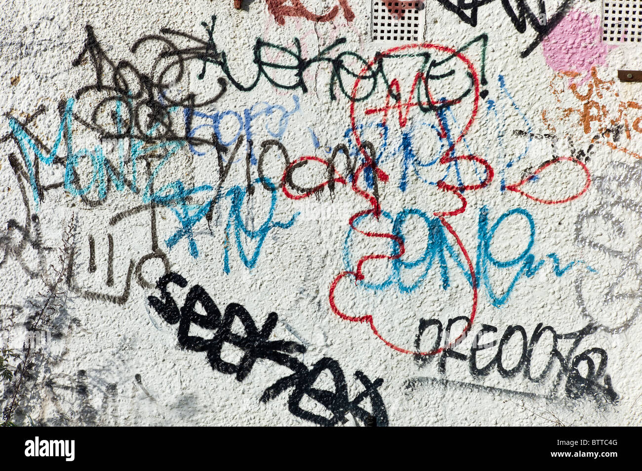 Graffiti Tag Names High Resolution Stock Photography And Images Alamy