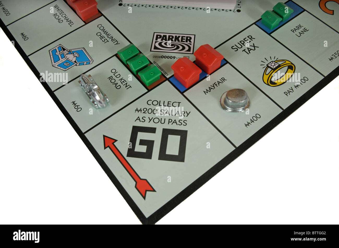 Monopoly board game mayfair hi-res stock photography and images - Alamy
