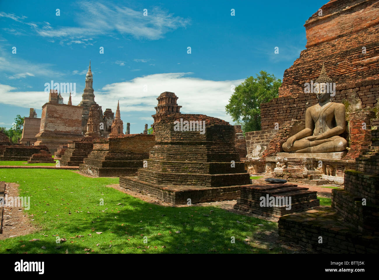 Sukhothai Historical Park Stock Photo