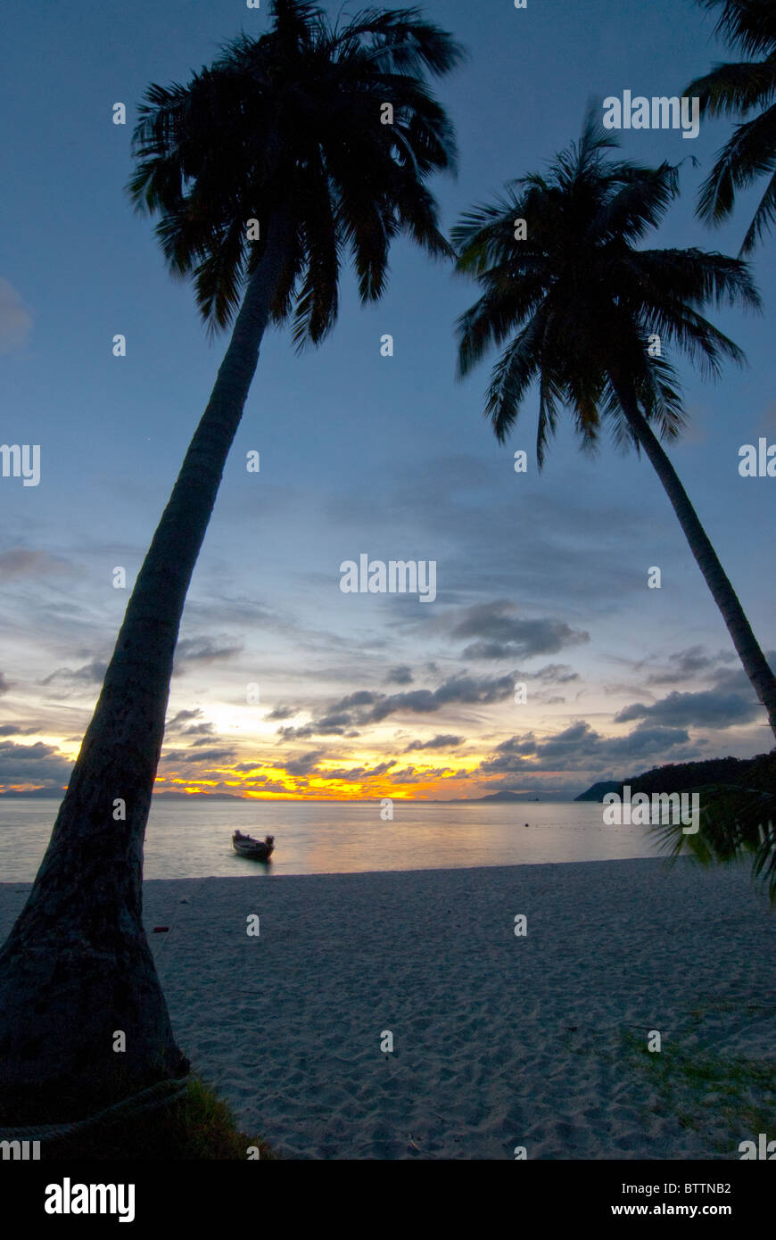 Aussie thongs on beach - Cairns, Queensland, AUSTRALIA Stock Photo