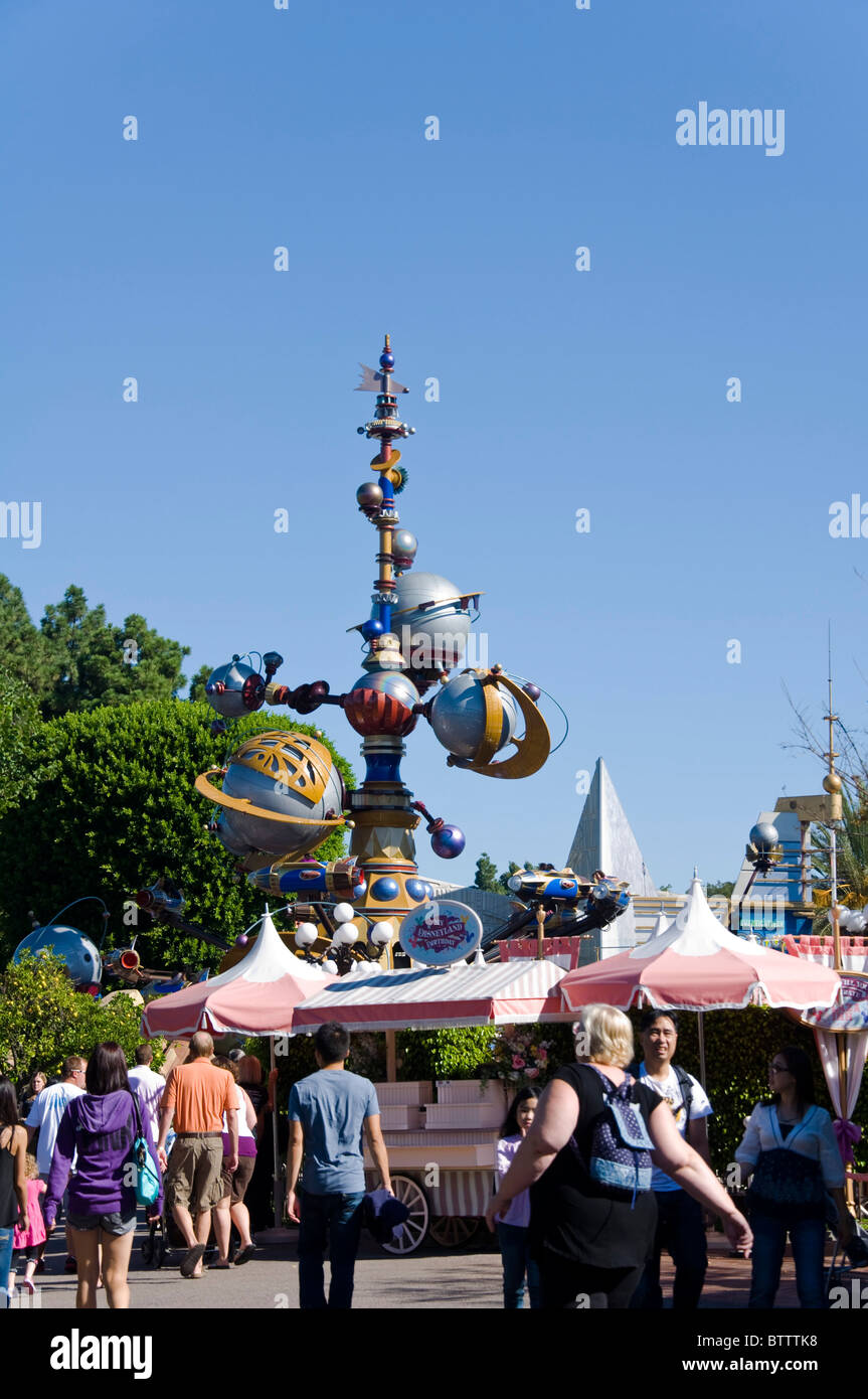 Disneyland astro orbitor tomorrowland hires stock photography and
