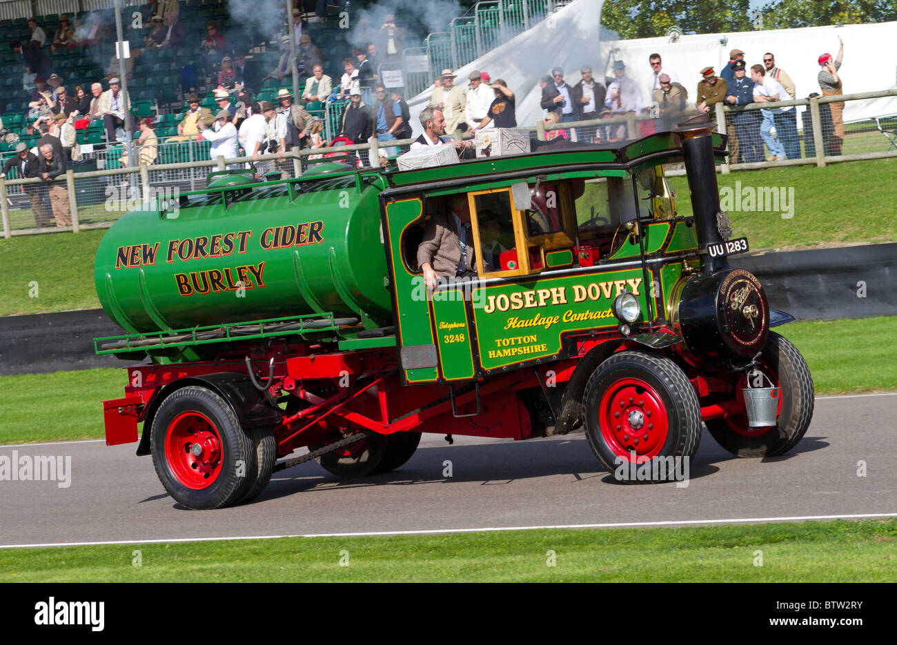 1929 Foden Steam lorry 'Sir Lionel', UU1283, at the 2010 Goodwood Revival, Sussex, England, UK. Stock Photo