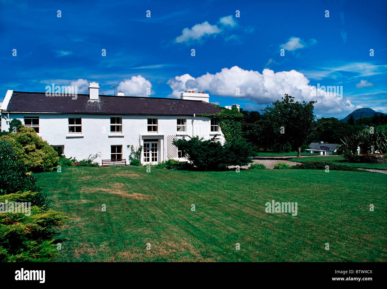 Crocnaraw Country House, Connemara, Co Galway, Ireland Stock Photo