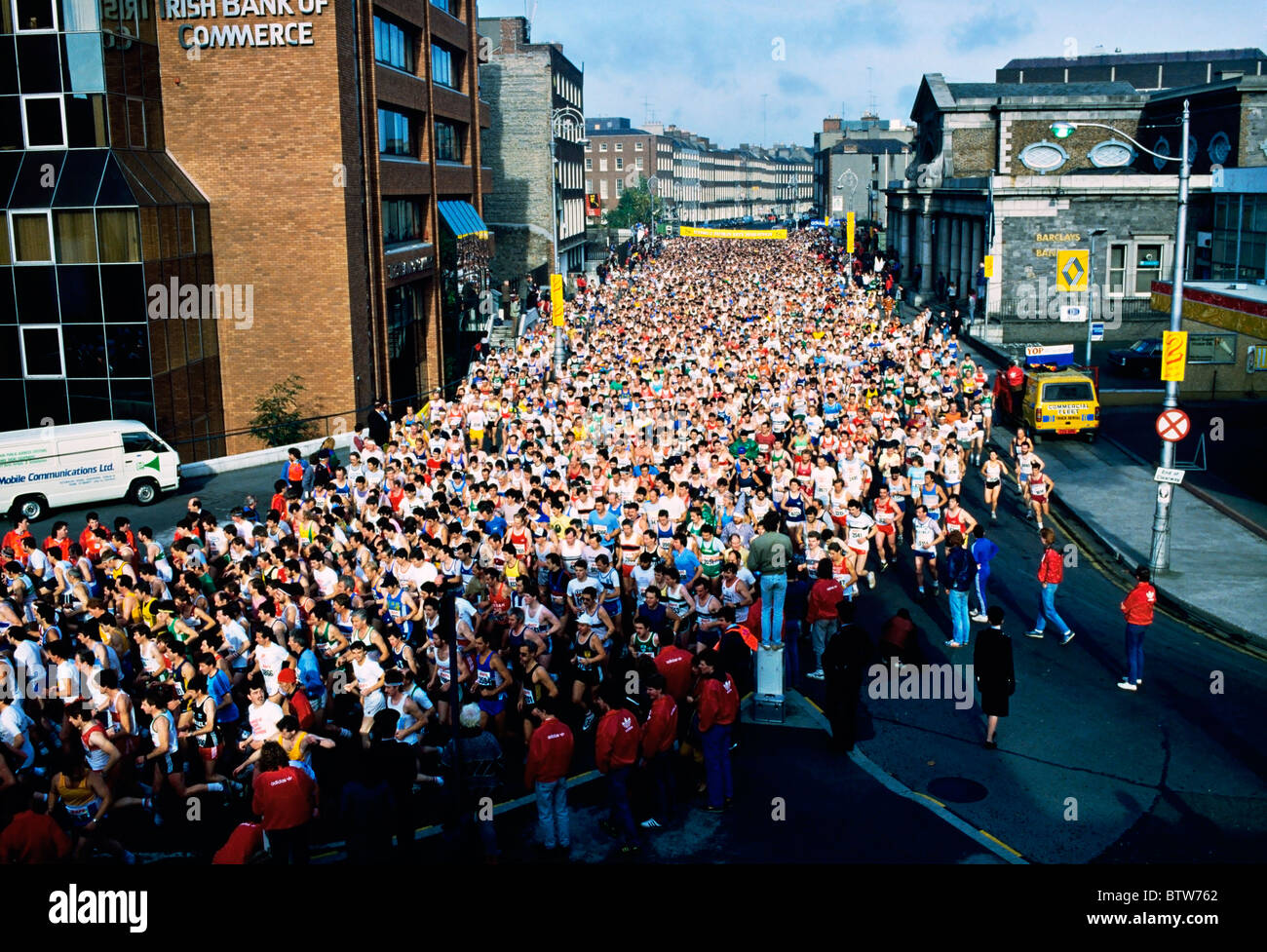 Dublin City Marathon, Dublin, Co Dublin, Ireland Stock Photo