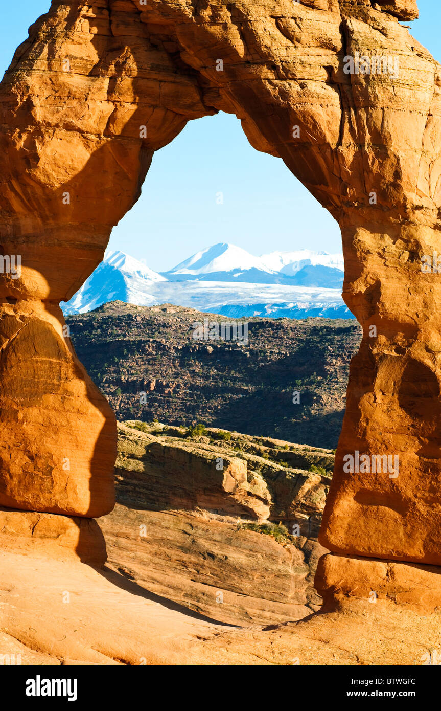 La sal mountains arches national park utah hires stock photography and