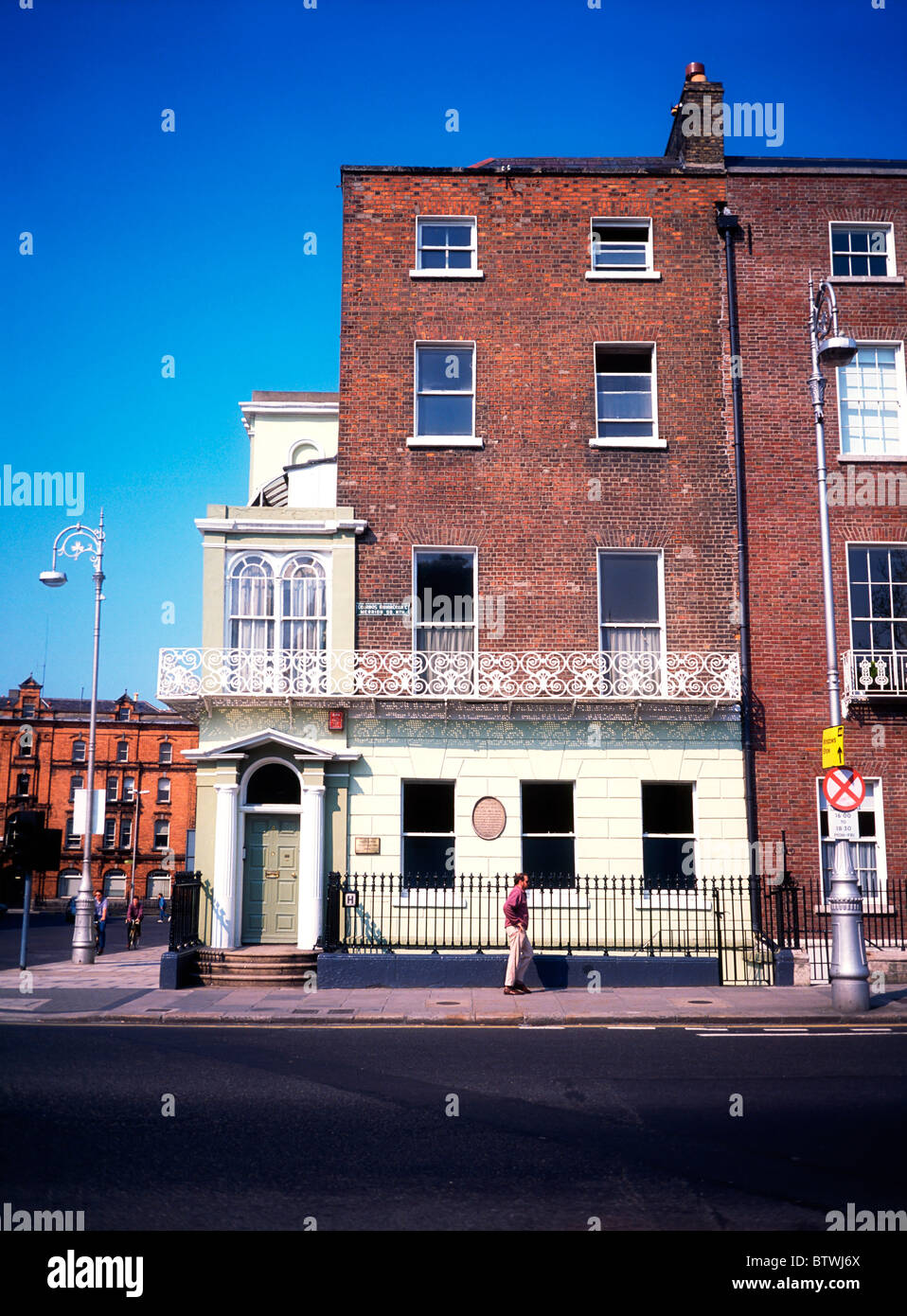 No 1 Merrion Street, Merrion Square, Dublin, Co Dublin, Ireland Stock Photo