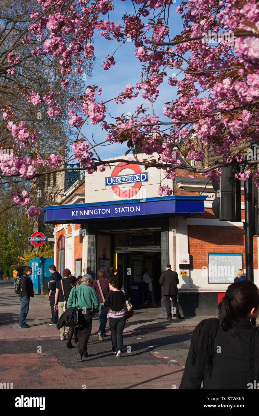 kennington in south london during spring time, april 2010 Stock Photo