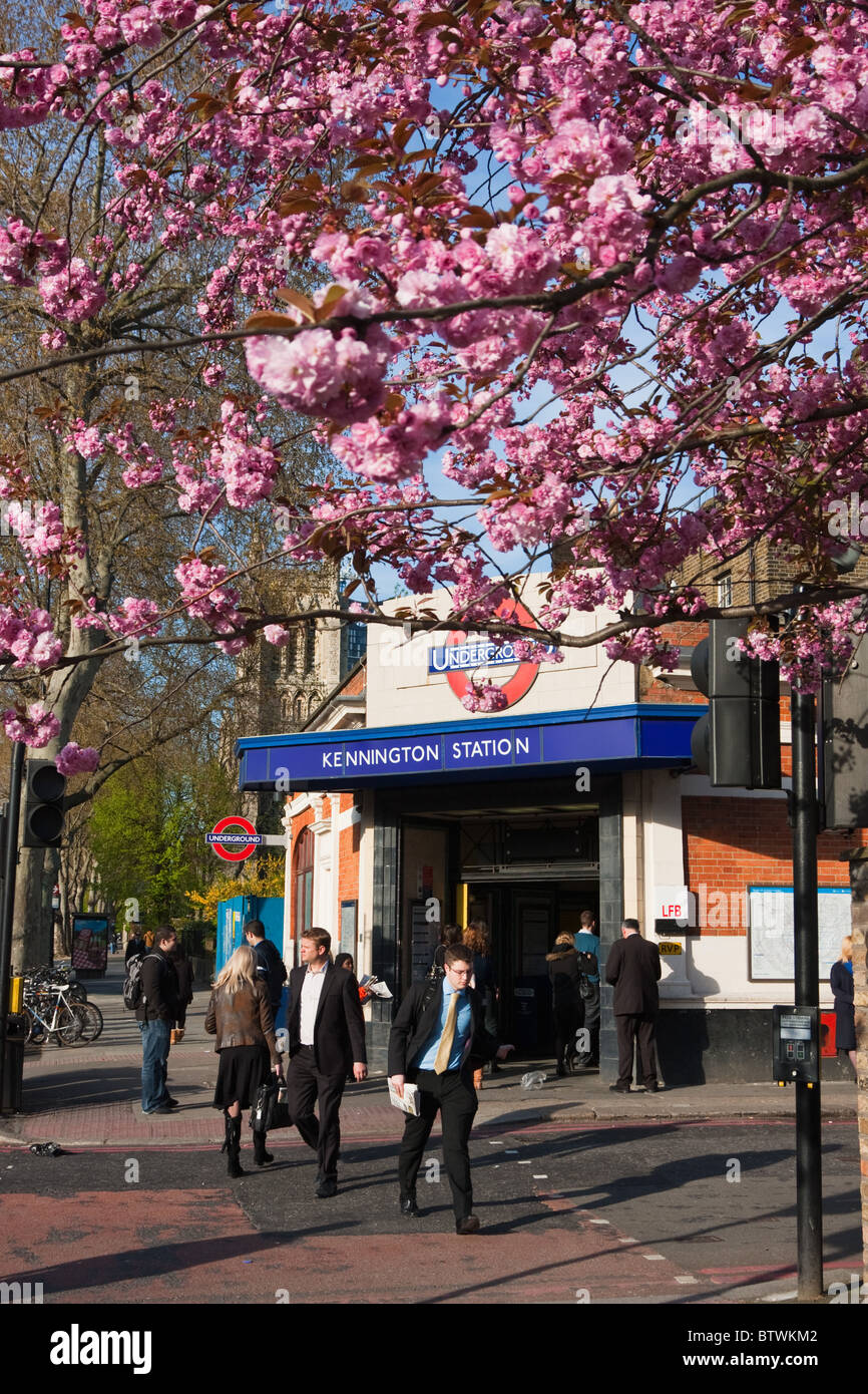 kennington in south london during spring time, april 2010 Stock Photo