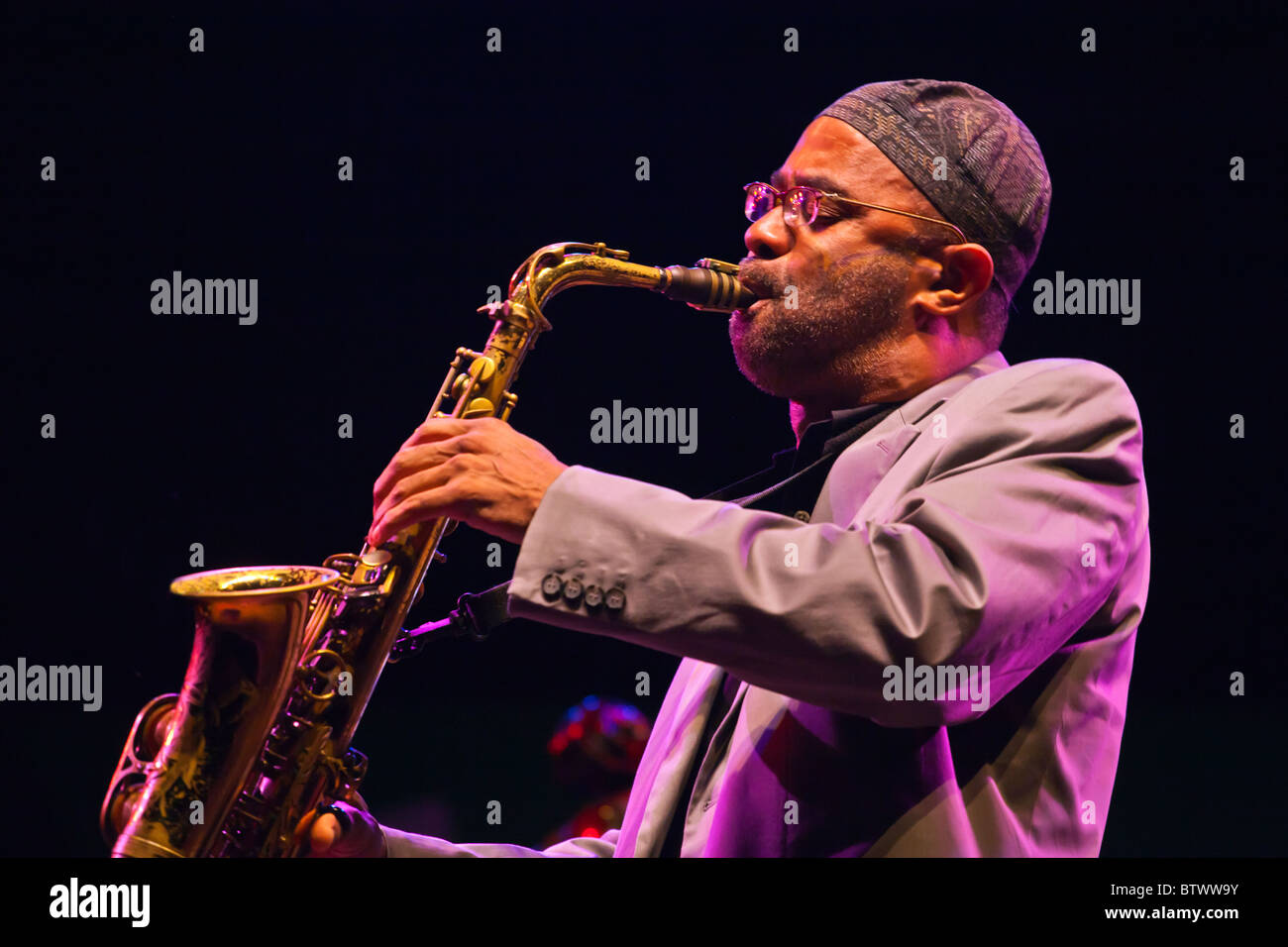 KENNY GARRETT on Saxophone with CHICK COREA on the Jimmy Lyons Stage
