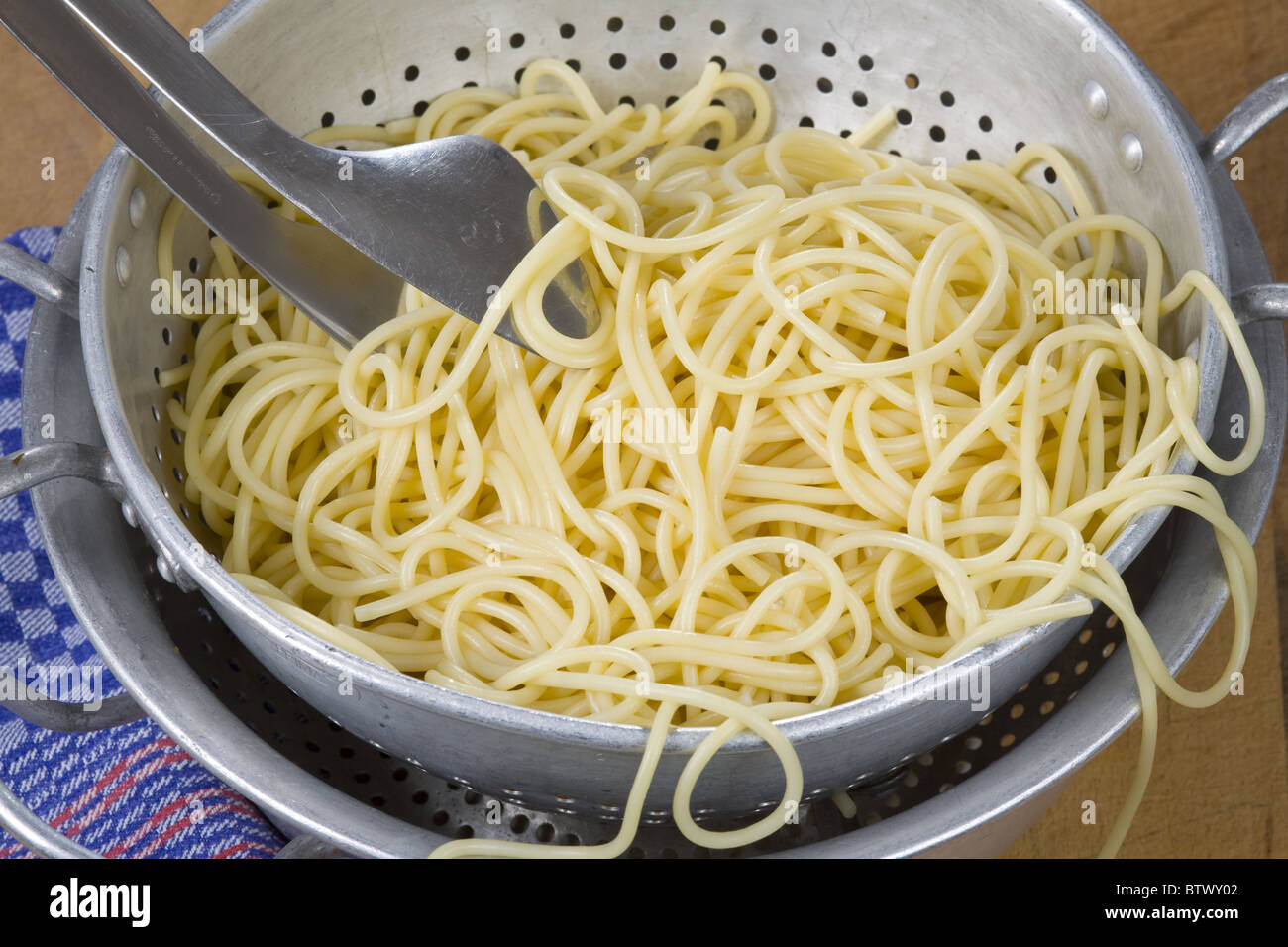 spaghetti Stock Photo