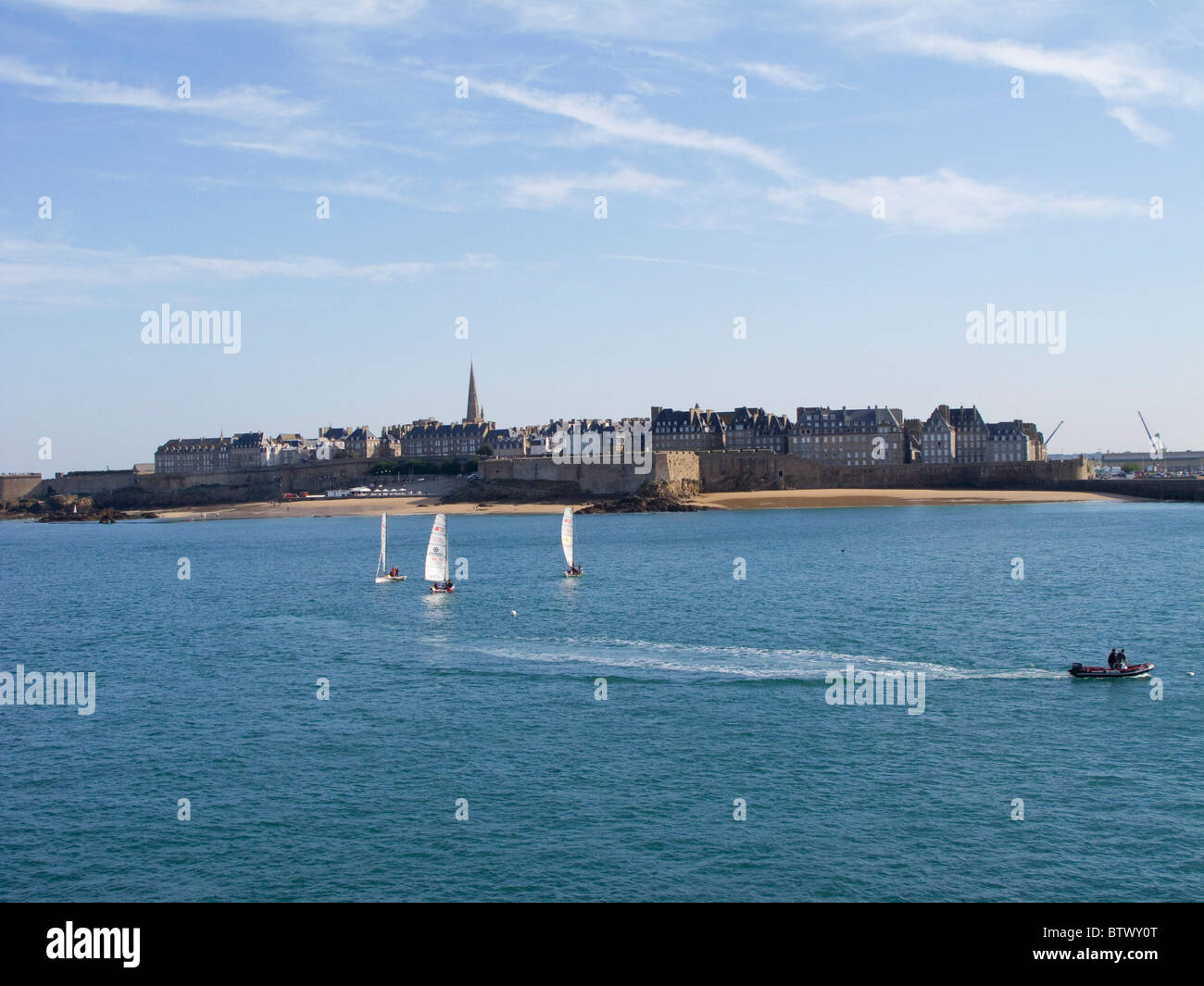 St Malo, France Stock Photo Alamy