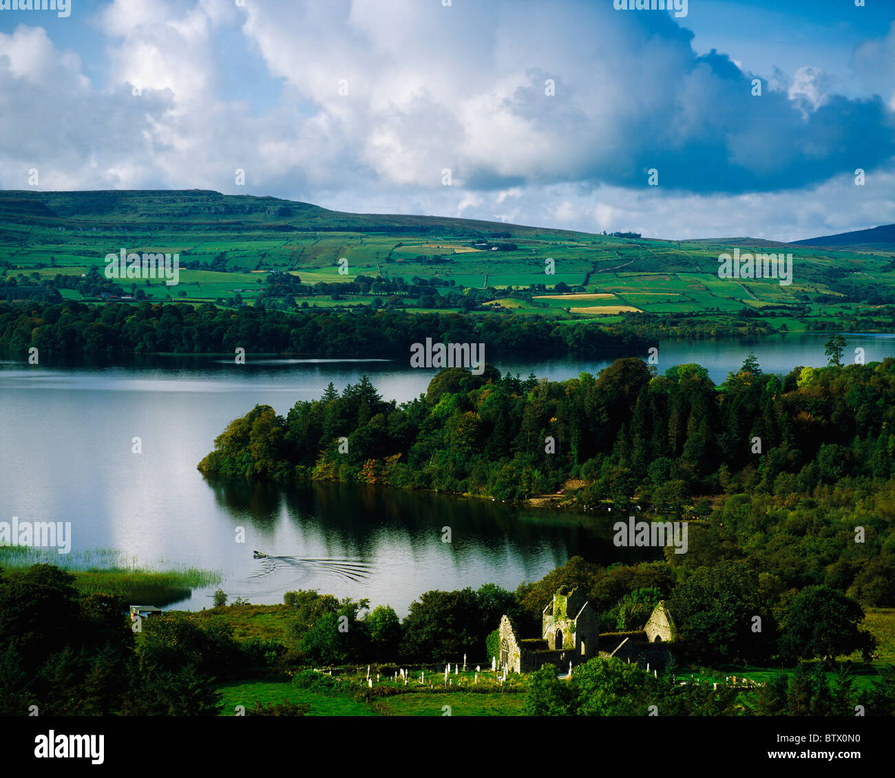 Ballindoon Abbey, Lough Arrow, Co Sligo, Ireland Stock Photo Alamy
