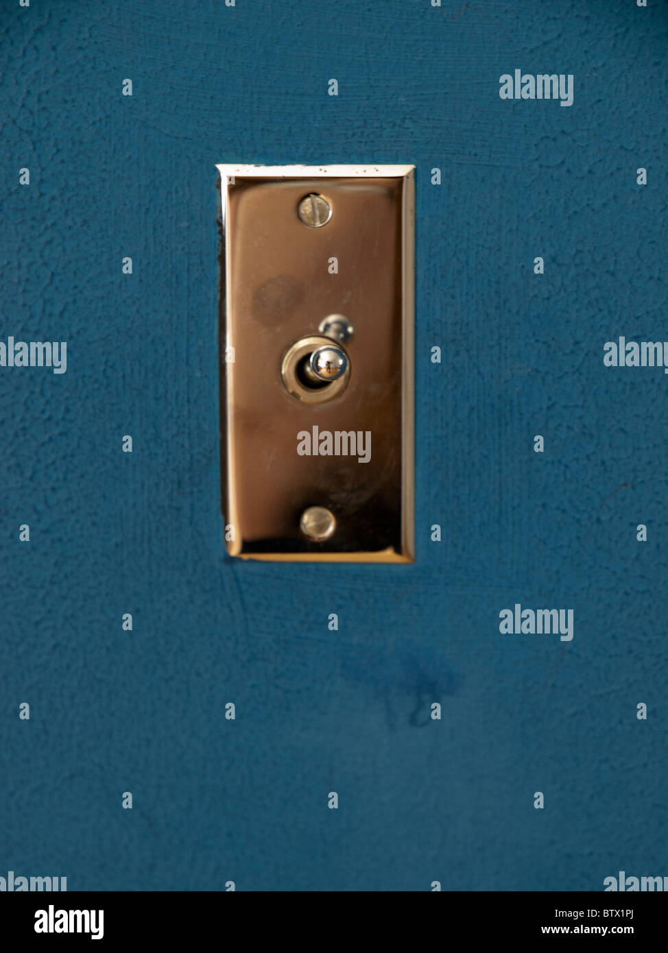 Old fashioned light switch Stock Photo Alamy