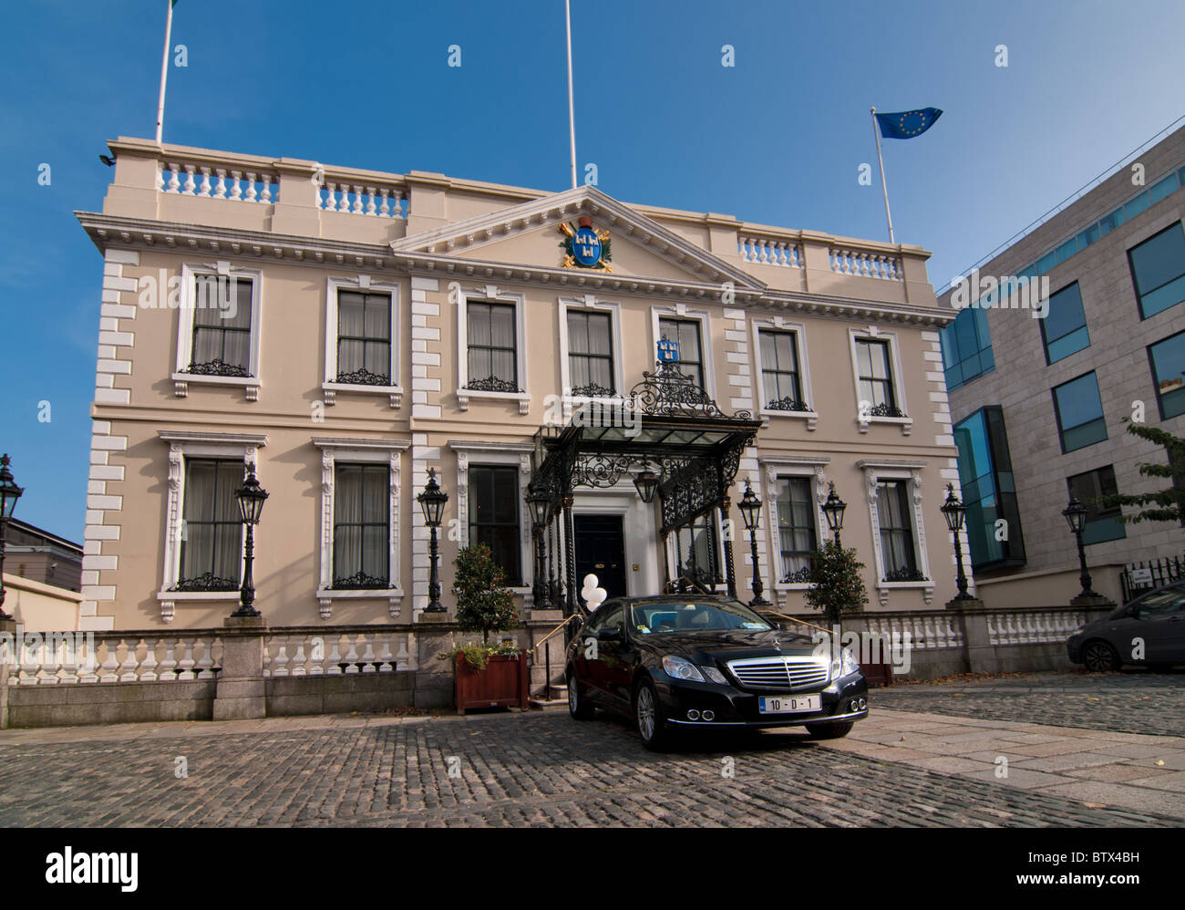 The residence of Dublin's Lord Mayor Stock Photo
