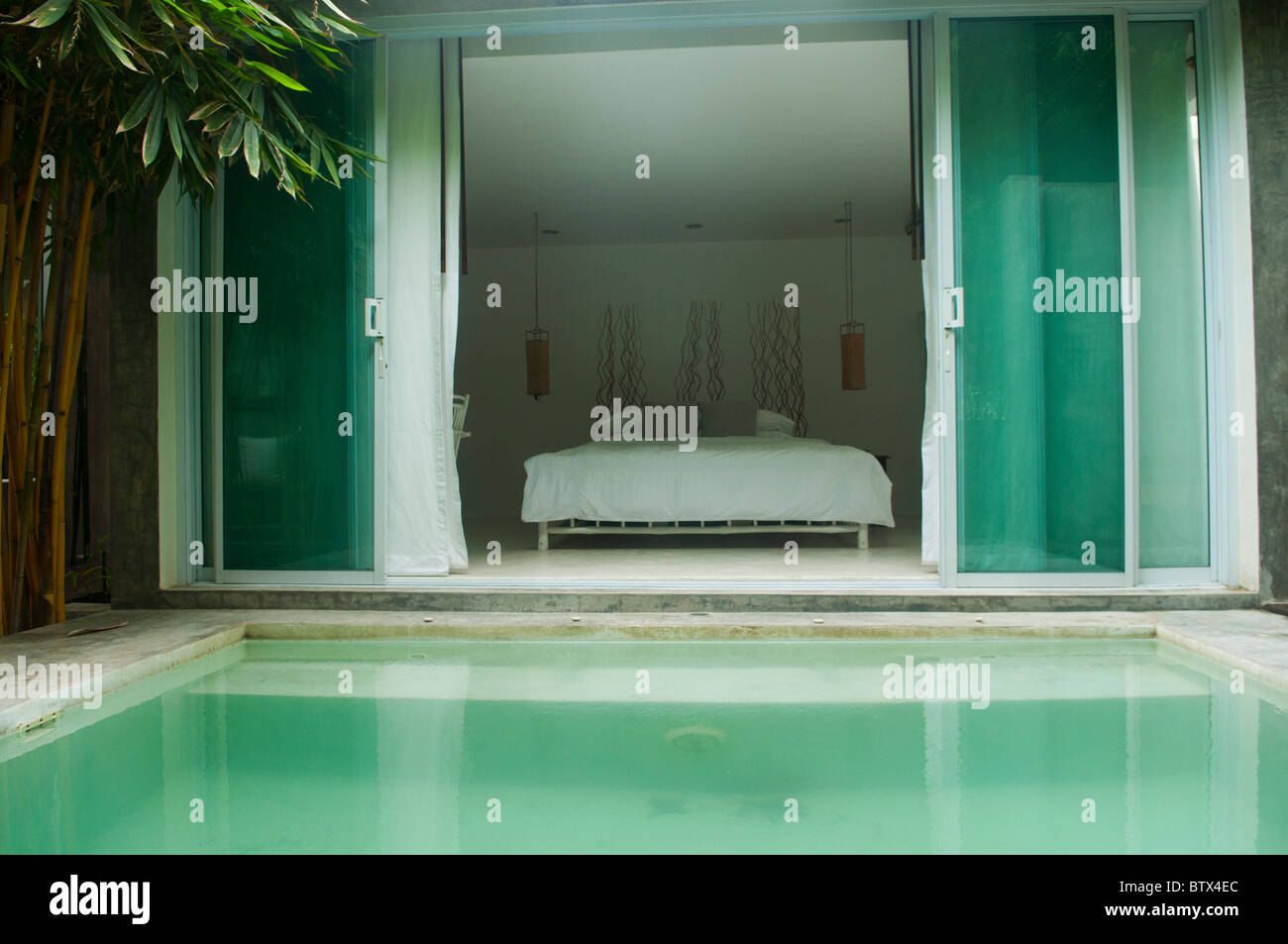 pool villa at a resort in Khon Kaen, Thailand Stock Photo - Alamy