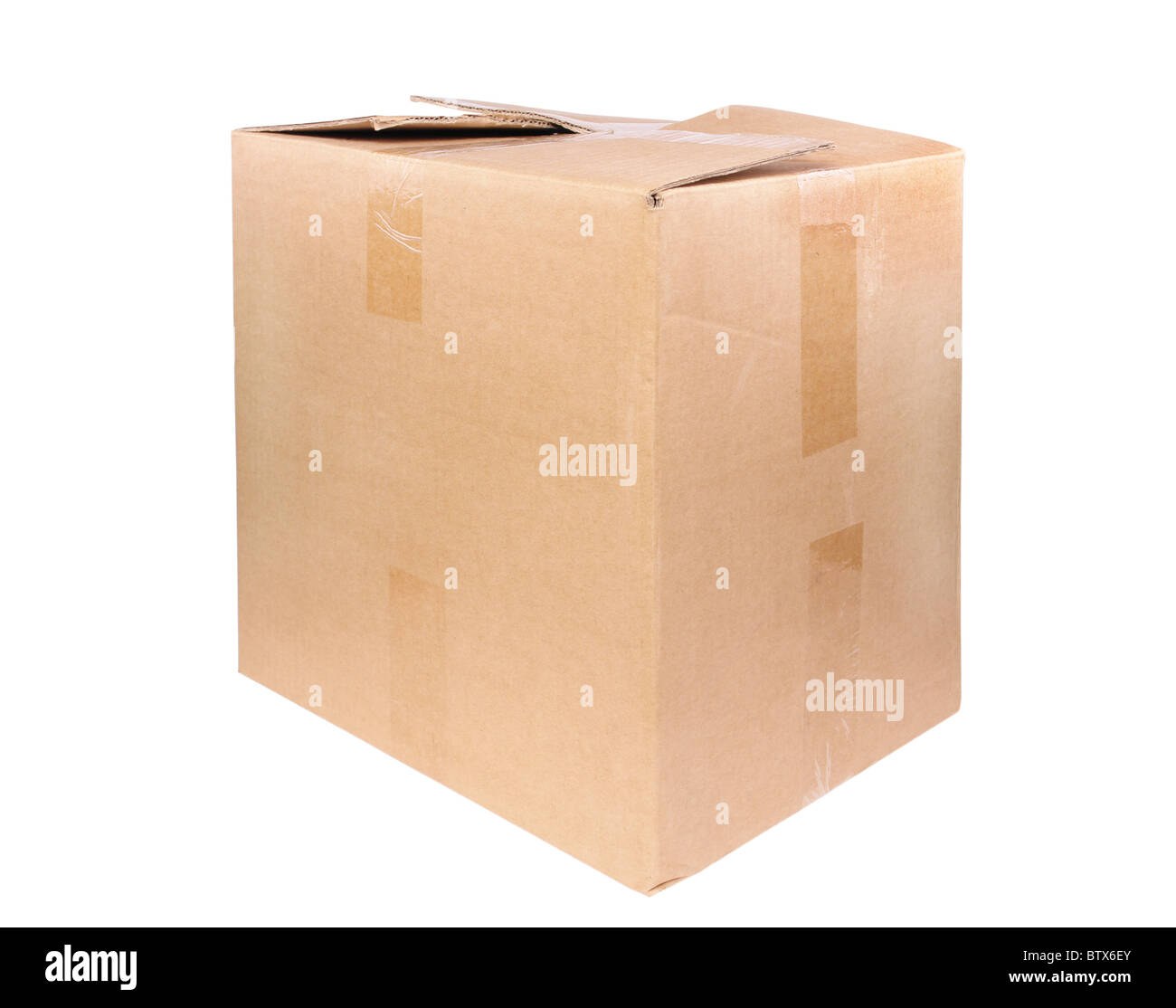 The big cardboard box Stock Photo Alamy