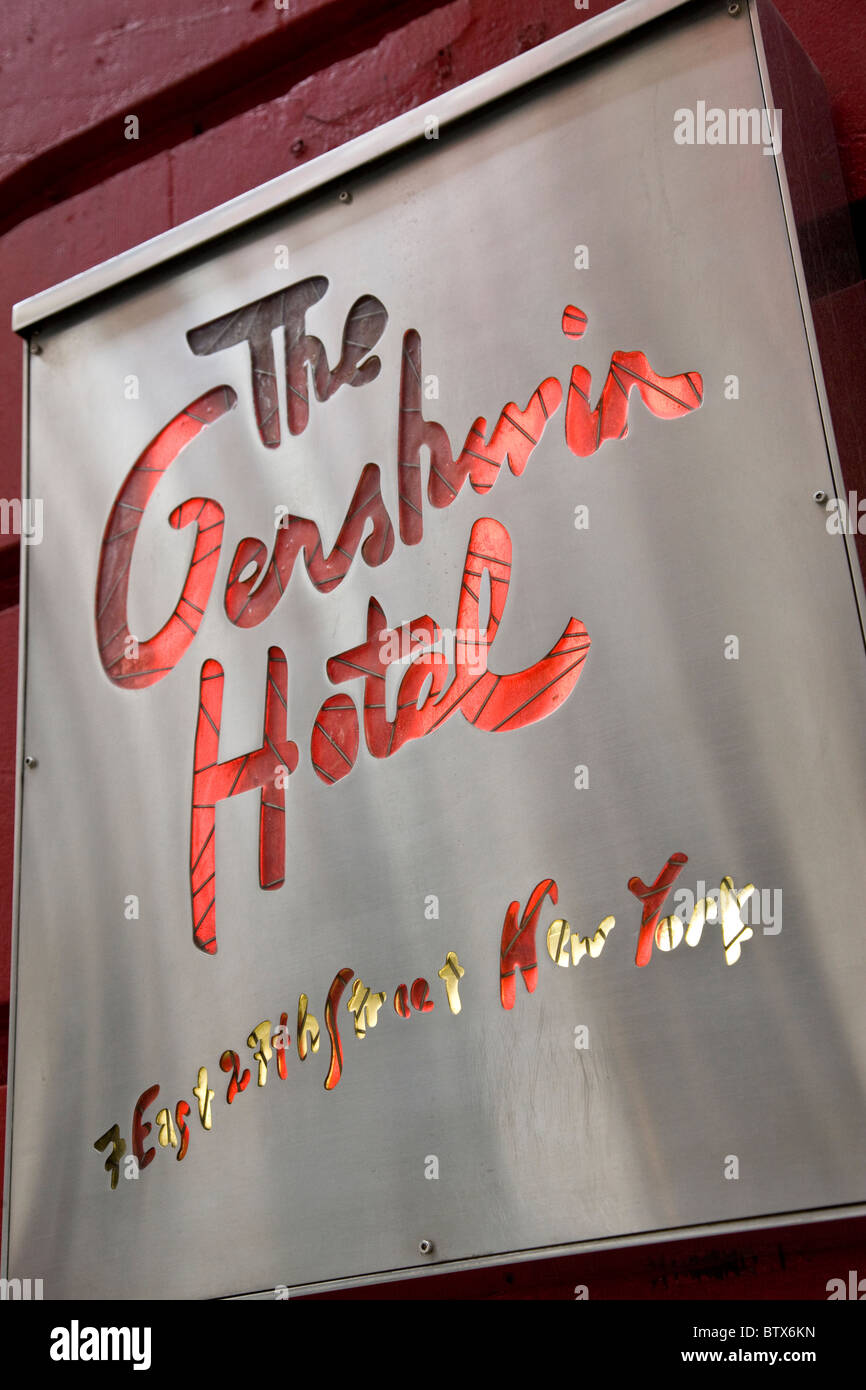 Gershwin Hotel Stock Photo