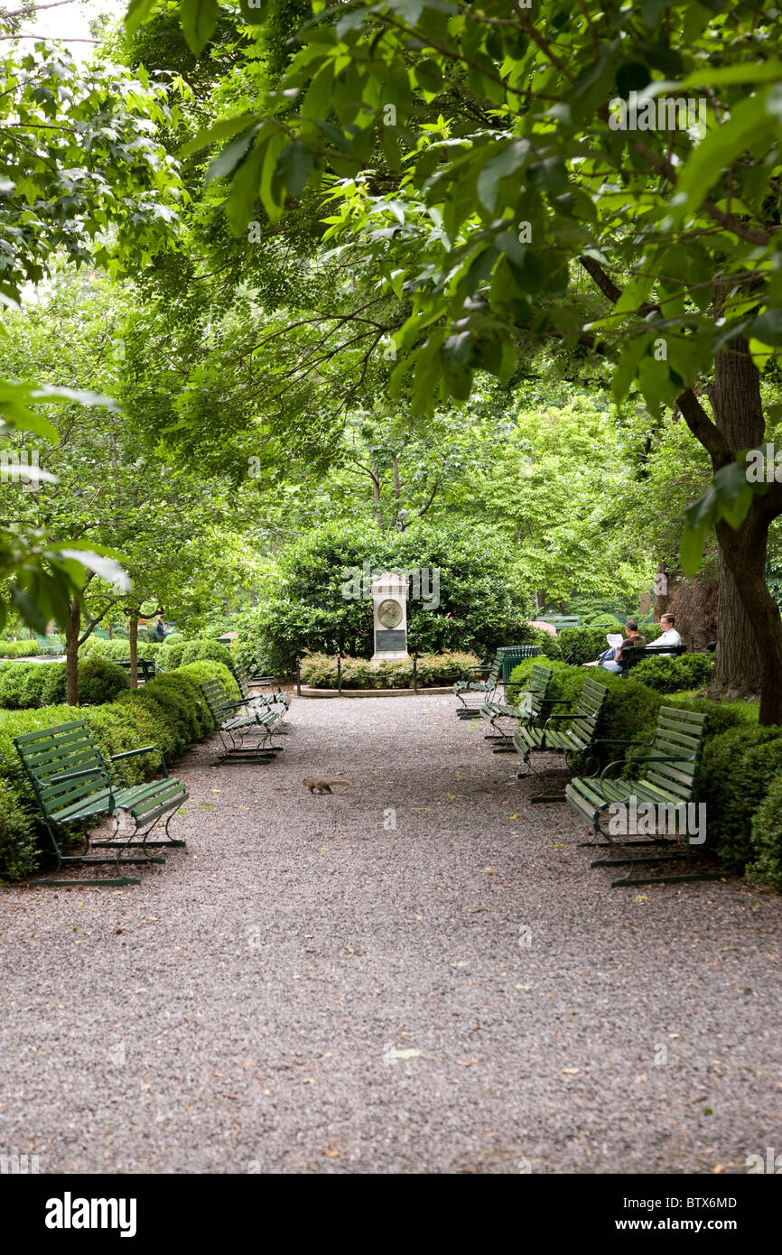 Gramercy Park Historic District Stock Photo Alamy